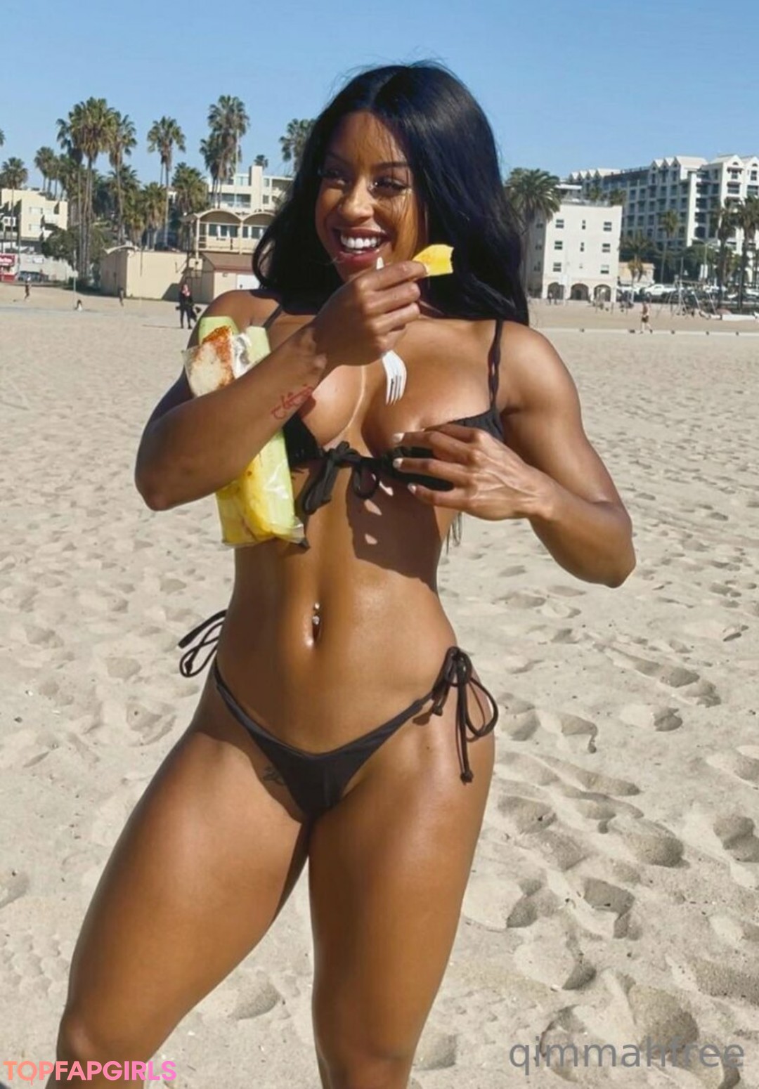 Nacktes geleaktes OnlyFans-Foto von Qimmah Russo #858