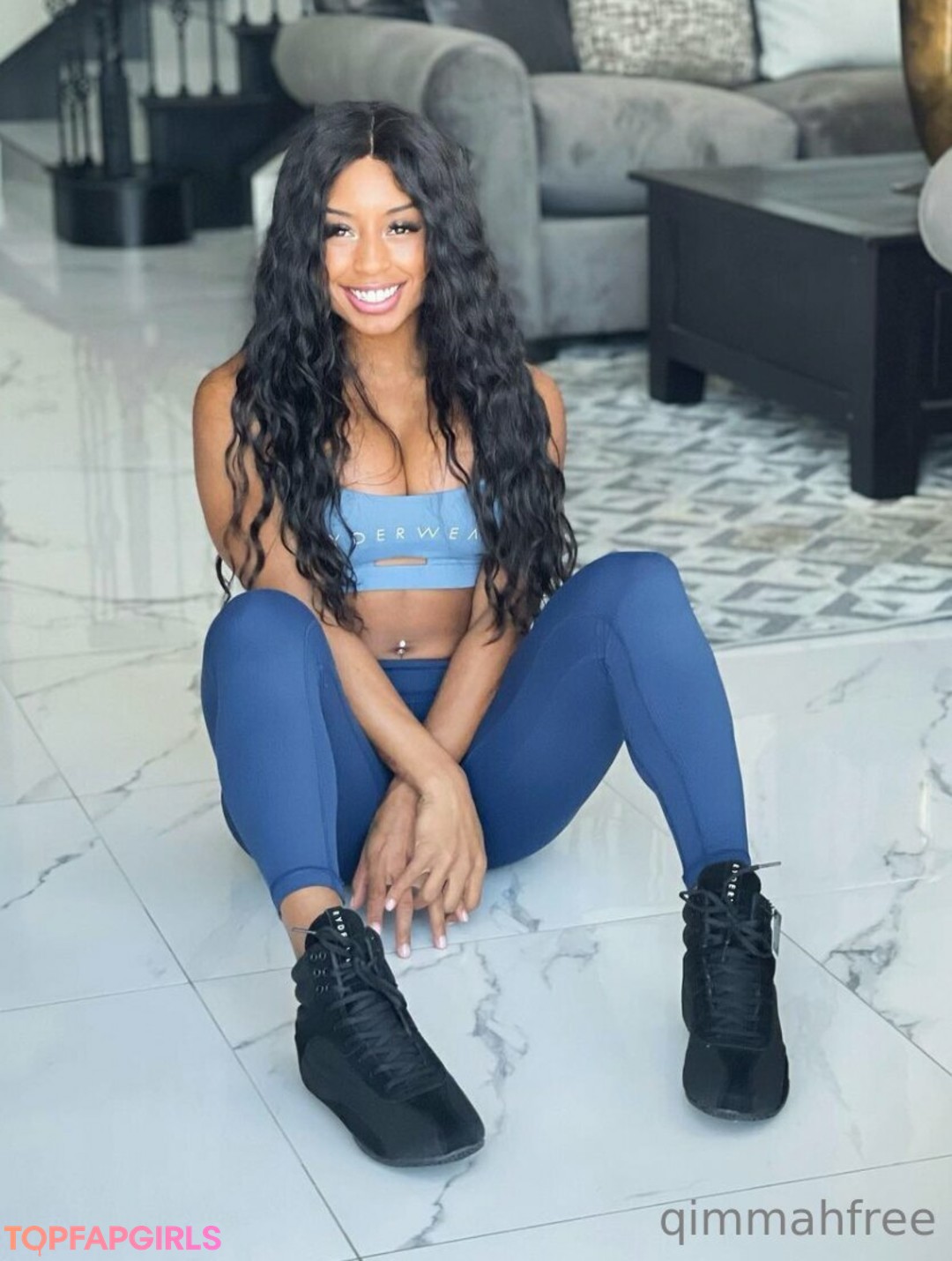 Nacktes geleaktes OnlyFans-Foto von Qimmah Russo #917