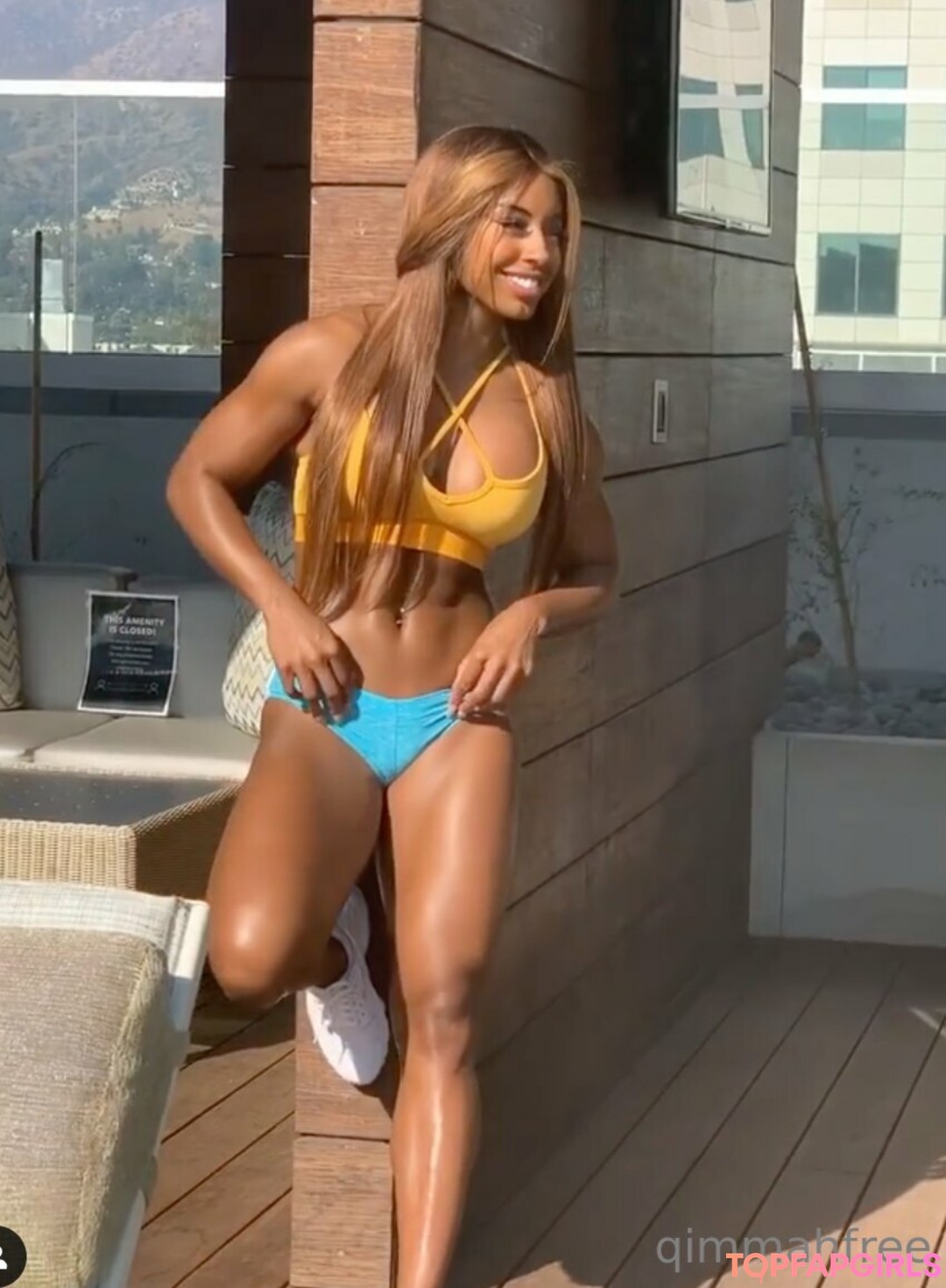 Nacktes geleaktes OnlyFans-Foto von Qimmah Russo #931