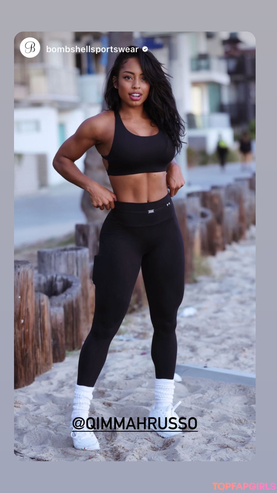 Nacktes geleaktes OnlyFans-Foto von Qimmah Russo #1443