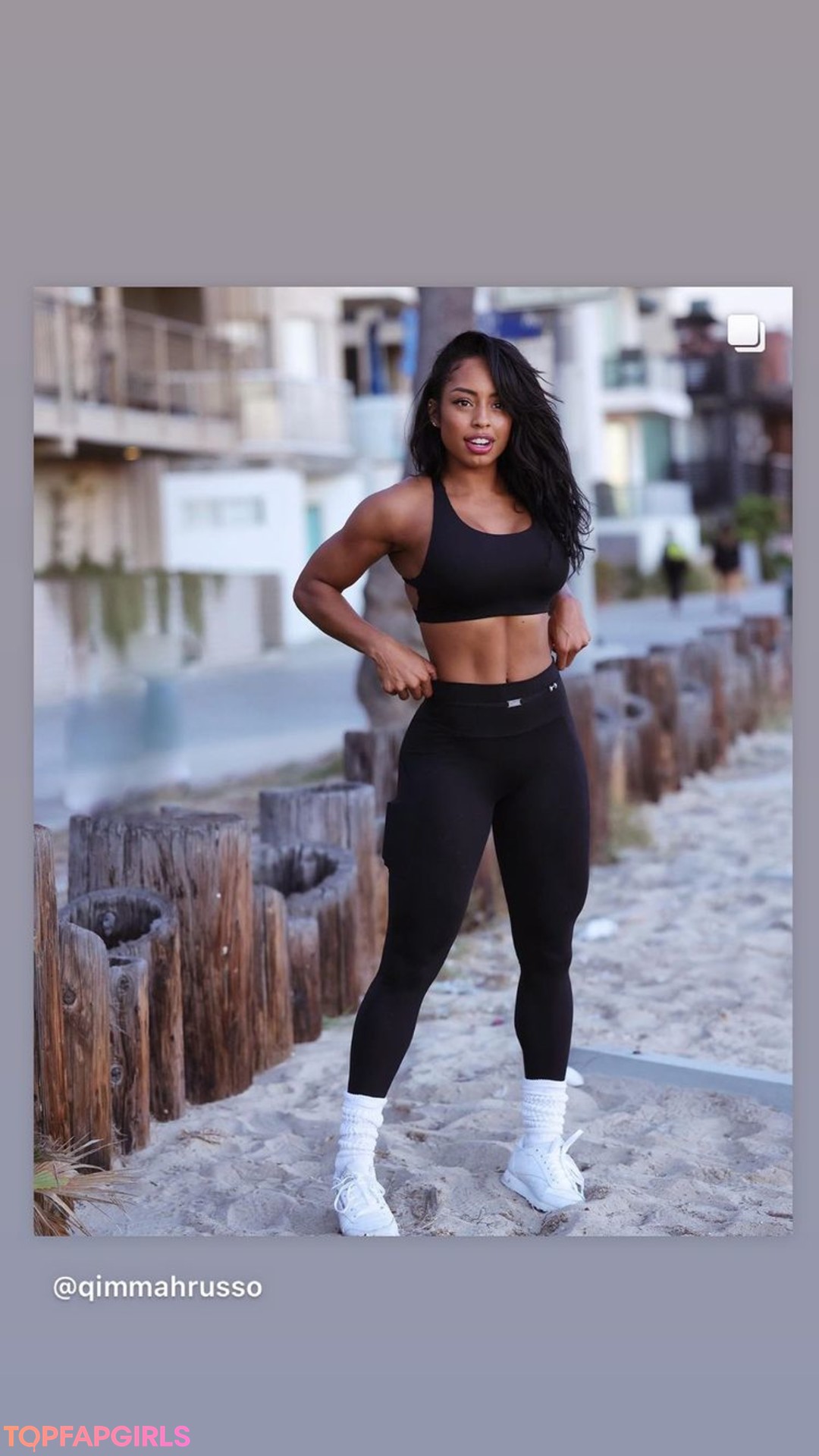 Nacktes geleaktes OnlyFans-Foto von Qimmah Russo #1466