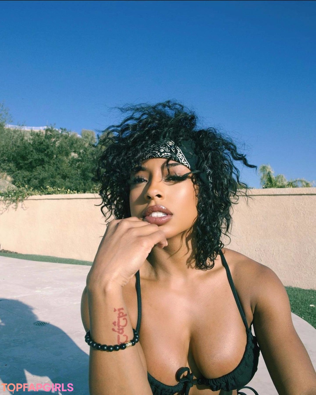 Nacktes geleaktes OnlyFans-Foto von Qimmah Russo #225