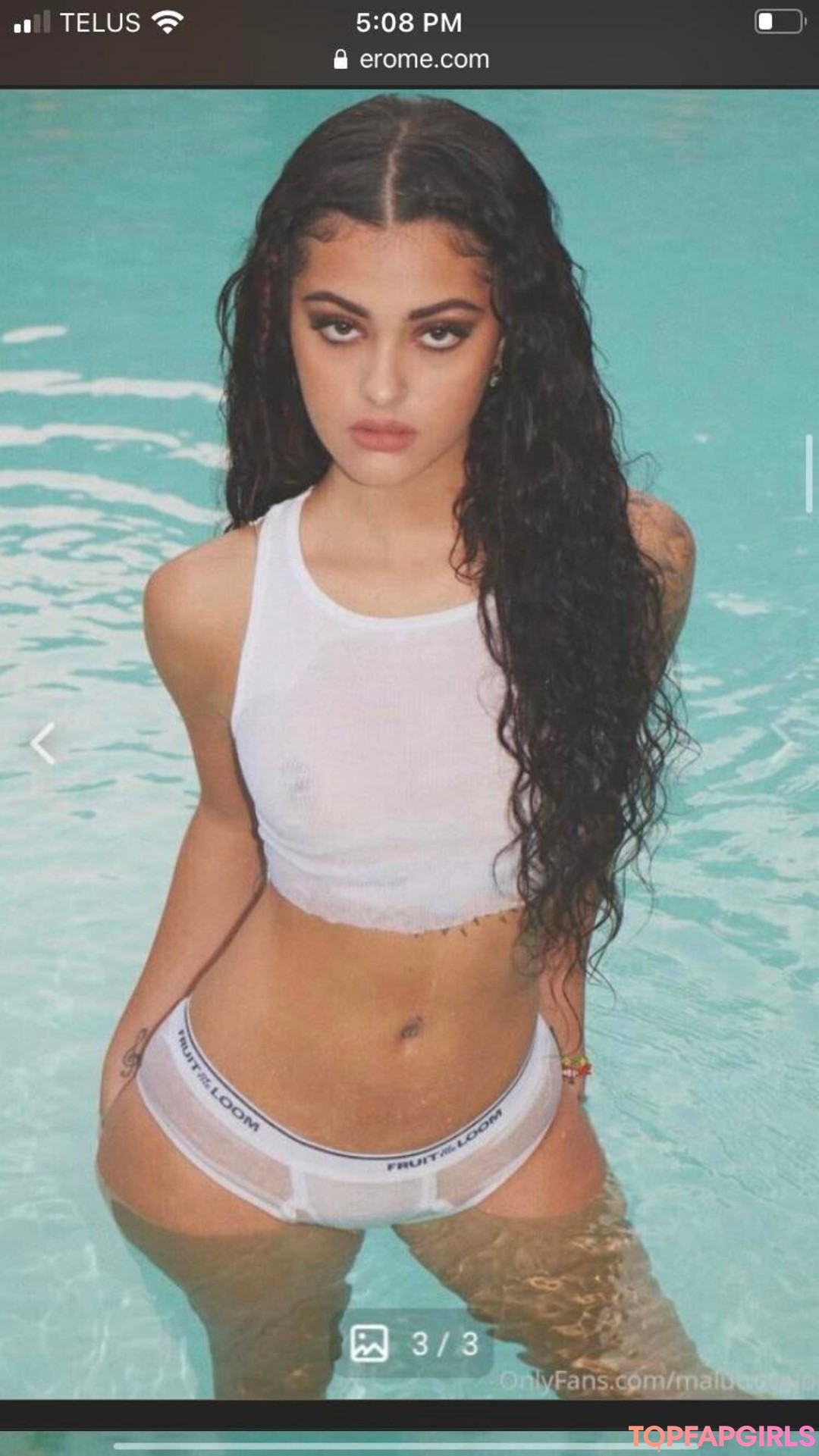 Nacktes geleaktes OnlyFans-Foto von Malu Trevejo #607