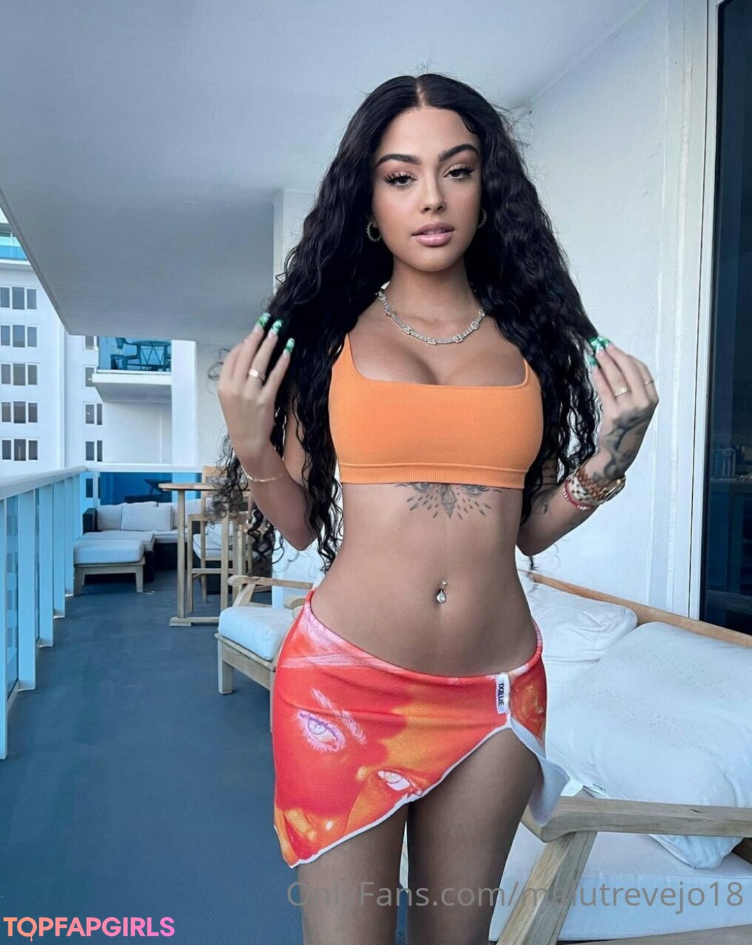 Nacktes geleaktes OnlyFans-Foto von Malu Trevejo #137