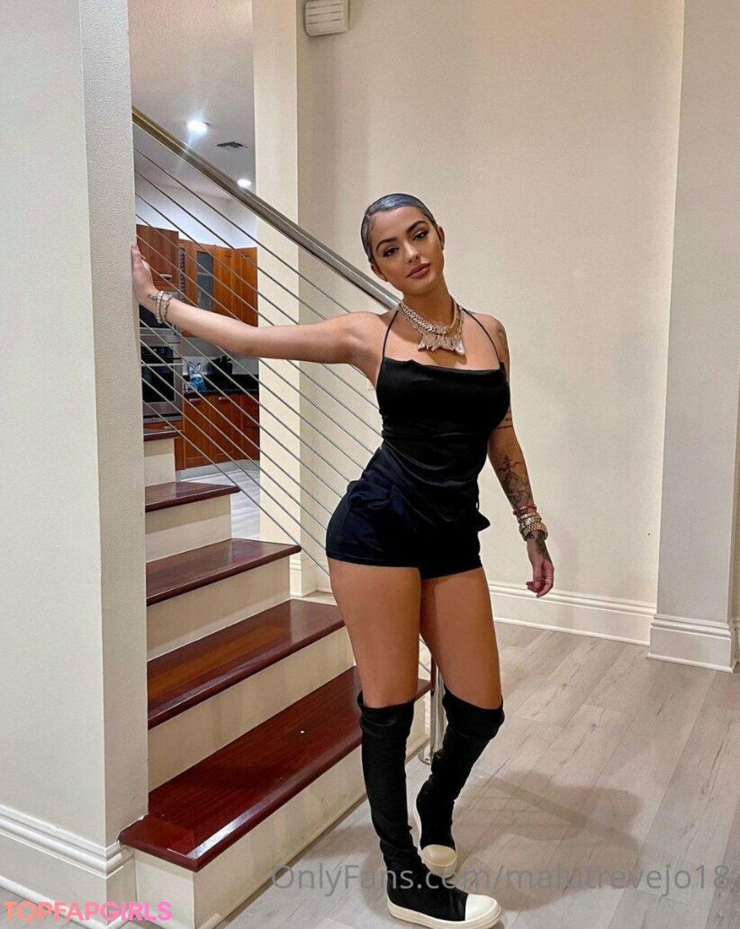Nacktes geleaktes OnlyFans-Foto von Malu Trevejo #373