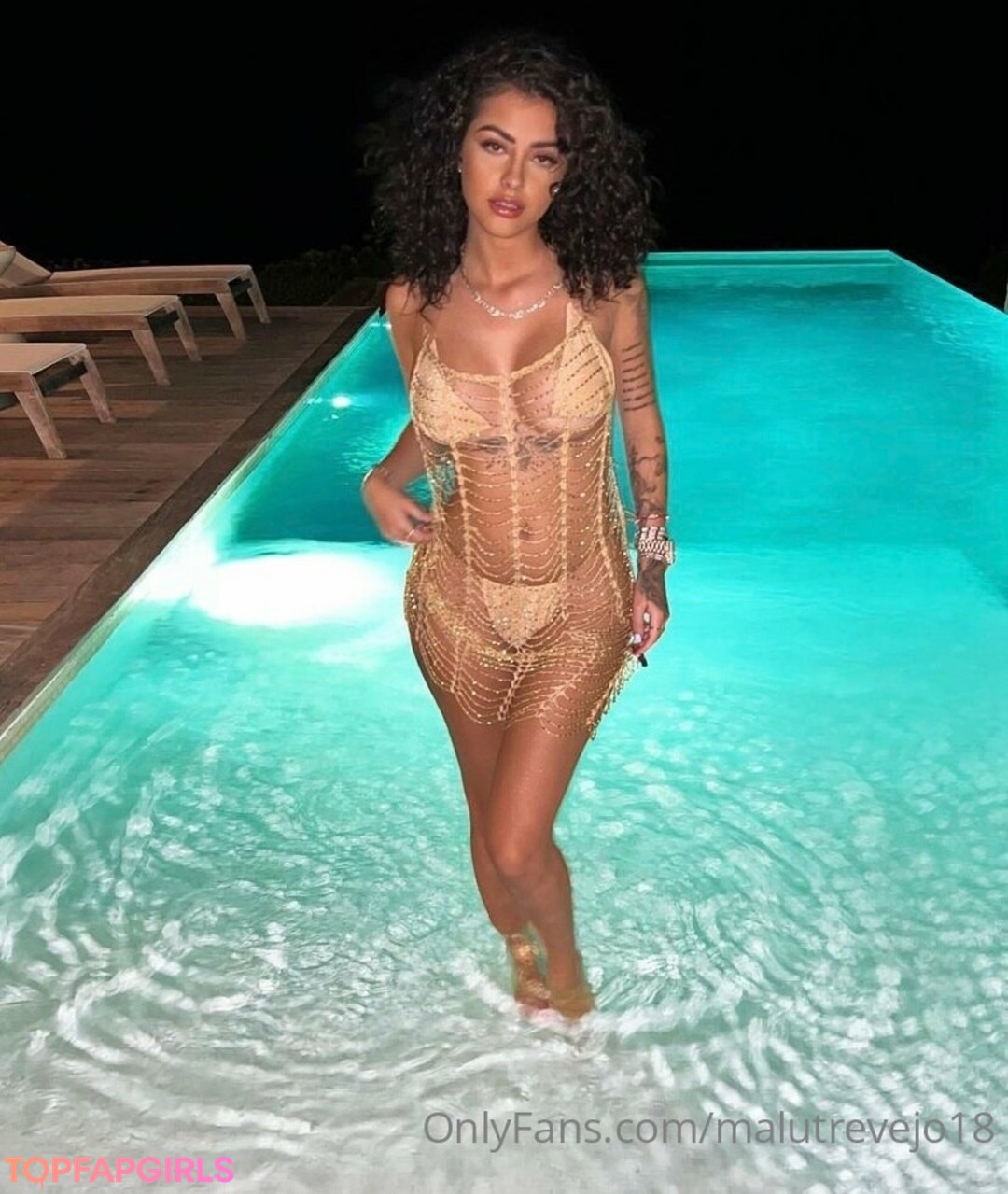 Nacktes geleaktes OnlyFans-Foto von Malu Trevejo #377