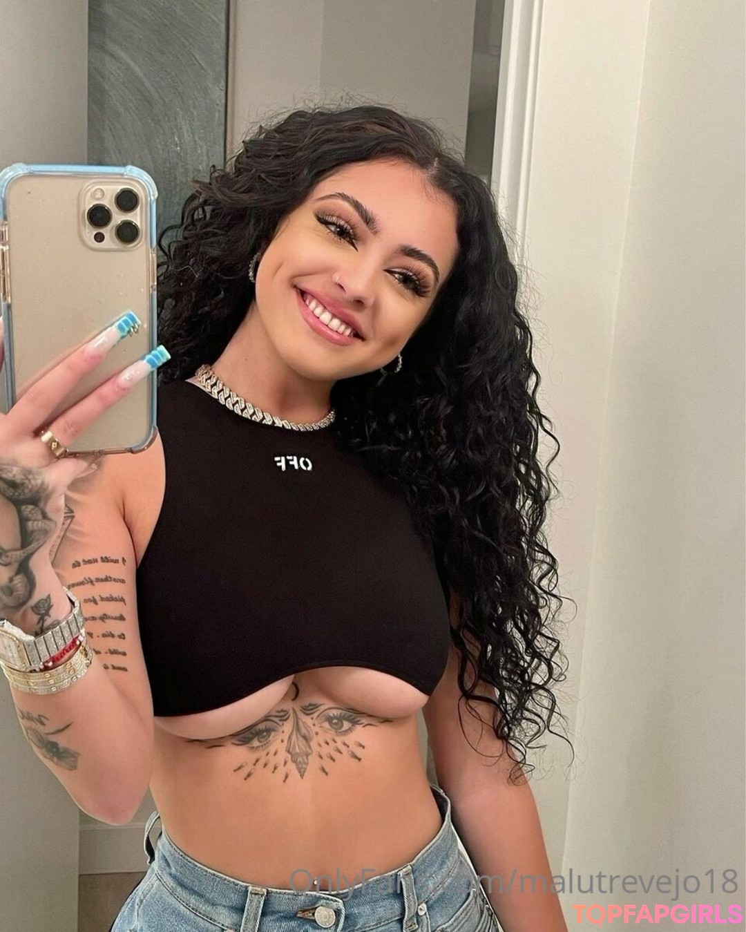 Nacktes geleaktes OnlyFans-Foto von Malu Trevejo #457