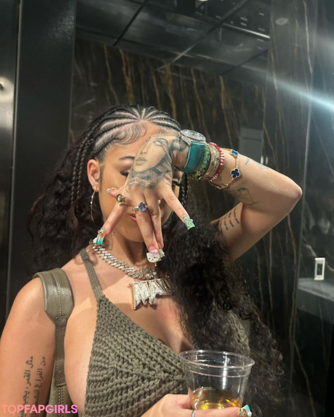Nacktes geleaktes OnlyFans-Foto von Malu Trevejo #824