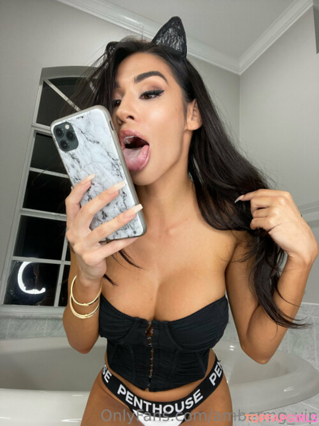 Nacktes geleaktes OnlyFans-Foto von Amber Marie #576