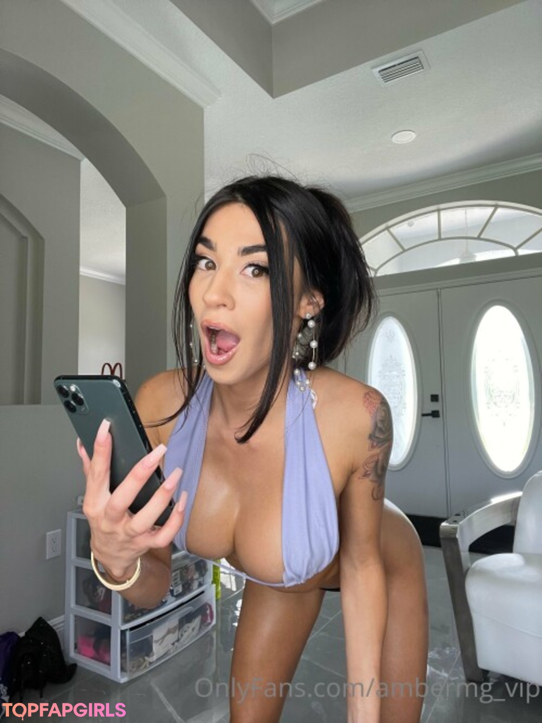 Nacktes geleaktes OnlyFans-Foto von Amber Marie #672
