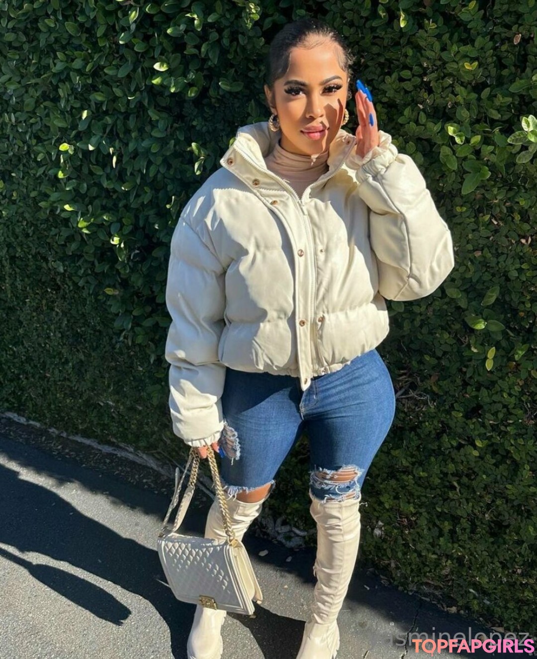 Nacktes geleaktes OnlyFans-Foto von Yasmine Lopez #345