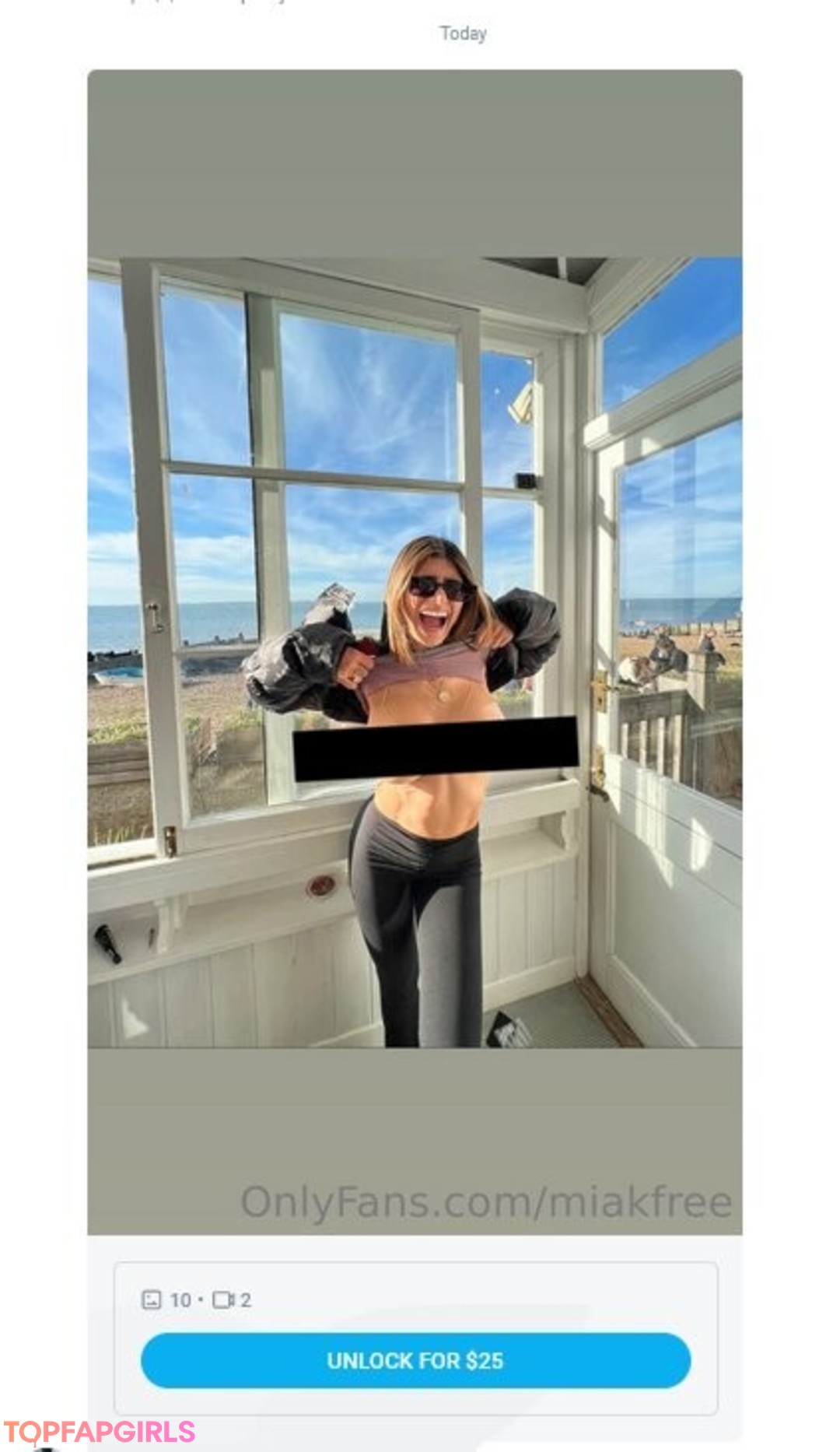 Nacktes geleaktes OnlyFans-Foto von Mia Khalifa #1442