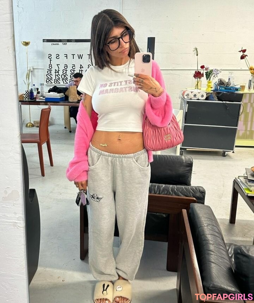 Nacktes geleaktes OnlyFans-Foto von Mia Khalifa #2055
