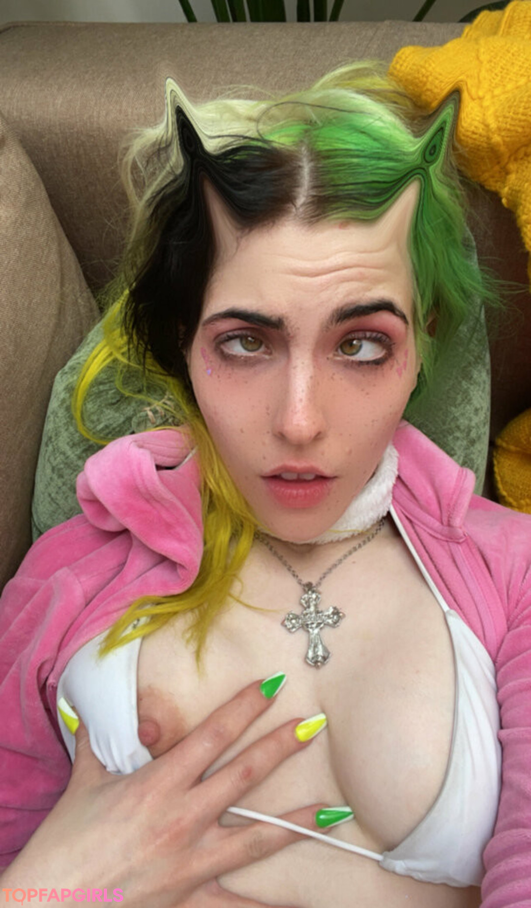 Nacktes geleaktes OnlyFans-Foto von Dorian Electra #51