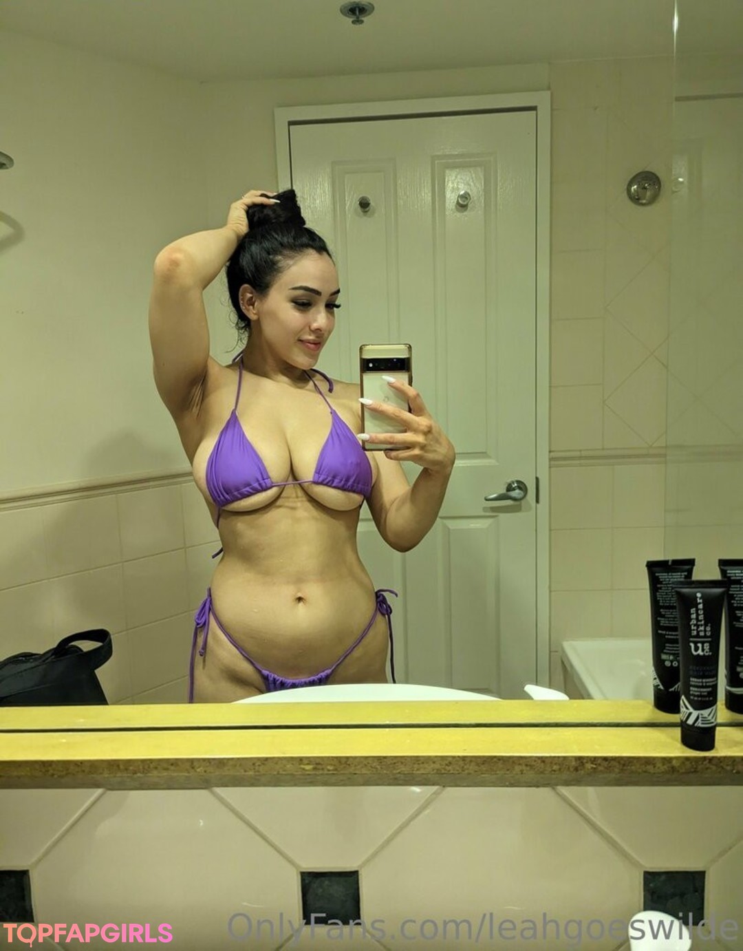 Nacktes geleaktes OnlyFans-Foto von Leah Wilde #211