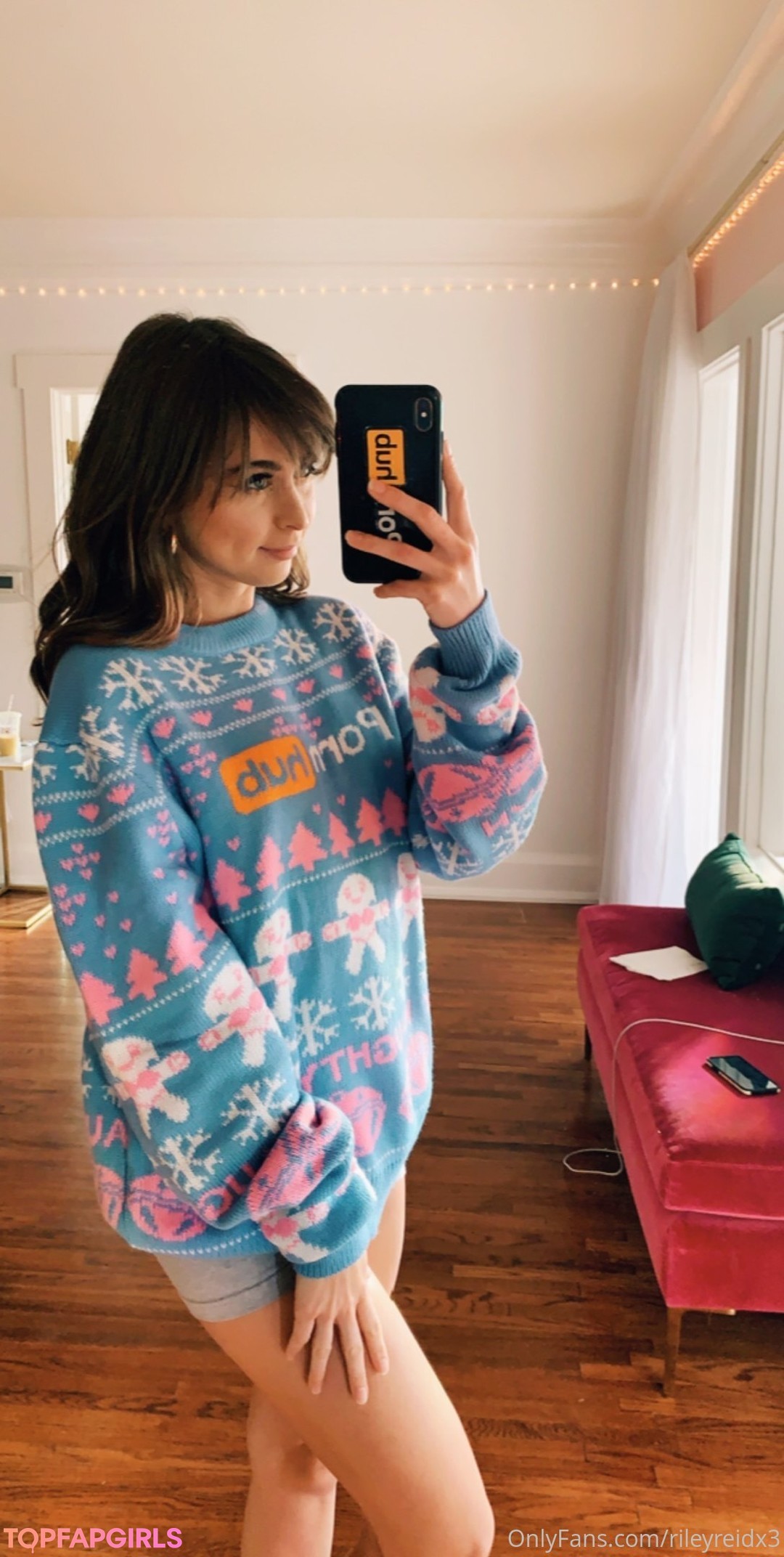 Nacktes geleaktes OnlyFans-Foto von Riley Reid #1444