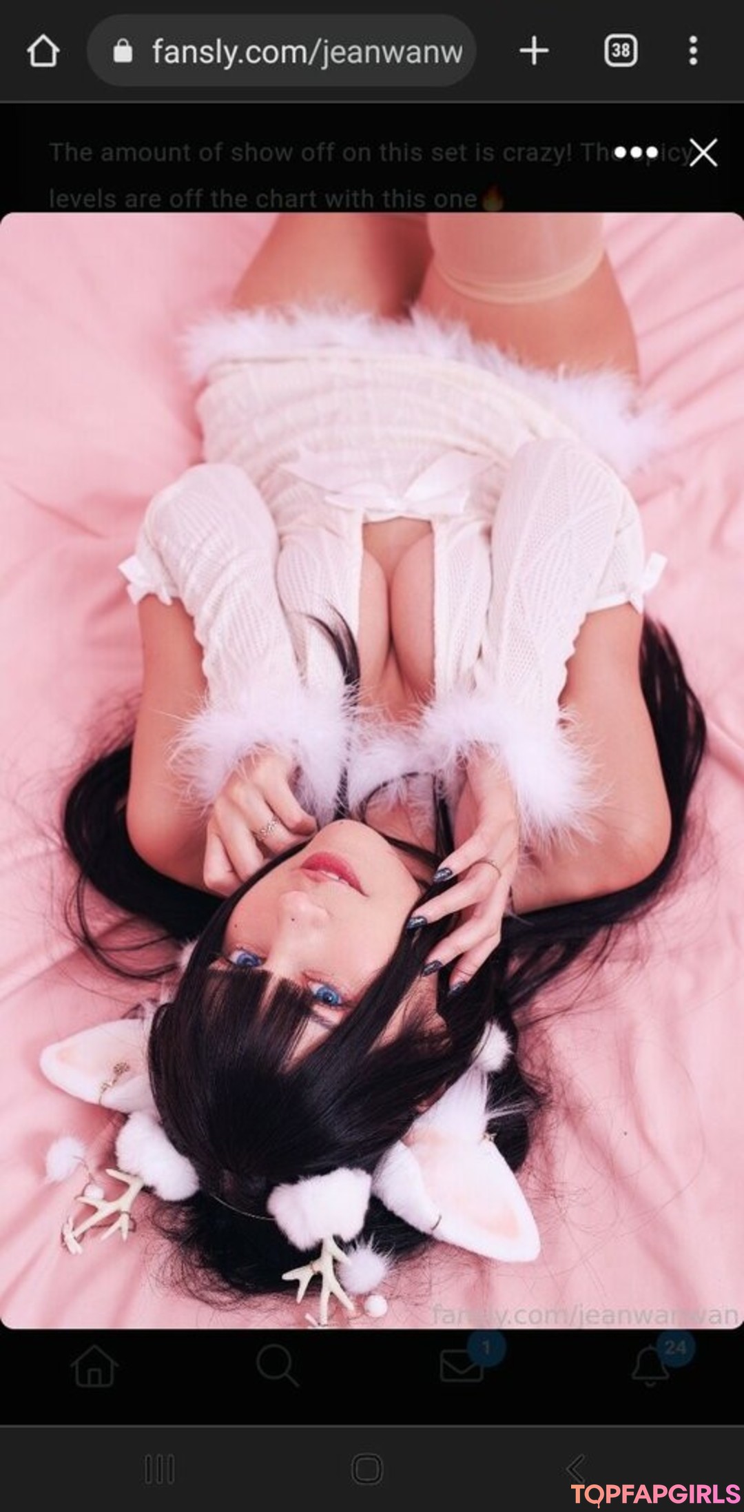 Nacktes geleaktes OnlyFans-Foto von Jeanwanwan #2467