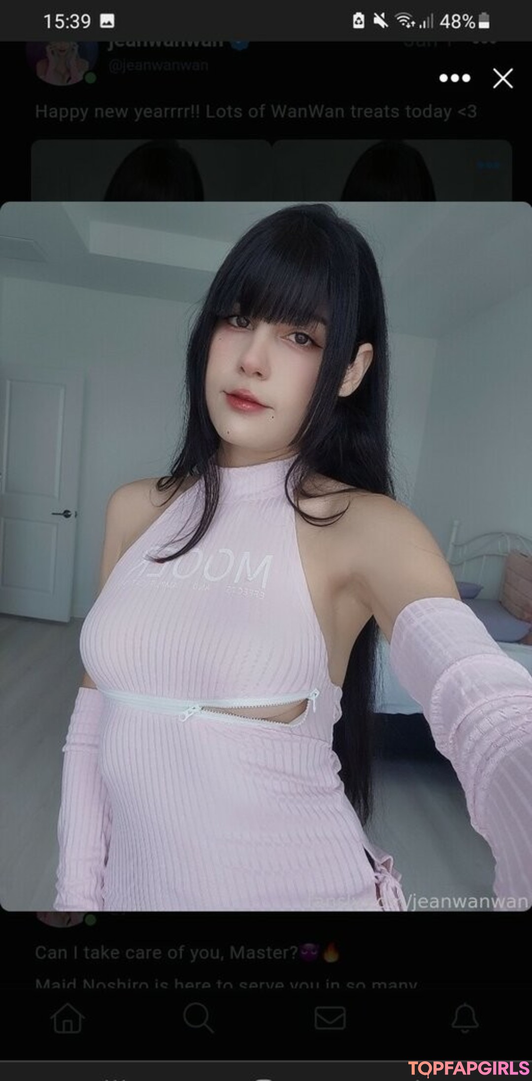 Nacktes geleaktes OnlyFans-Foto von Jeanwanwan #2513