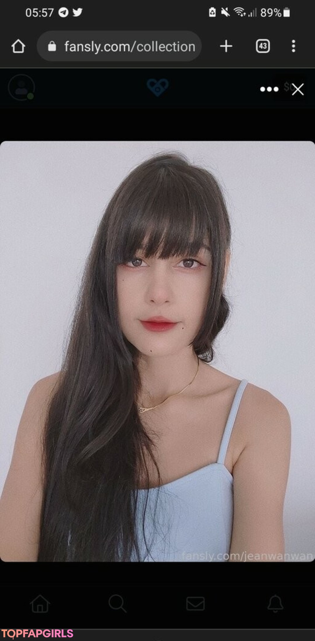 Nacktes geleaktes OnlyFans-Foto von Jeanwanwan #2518