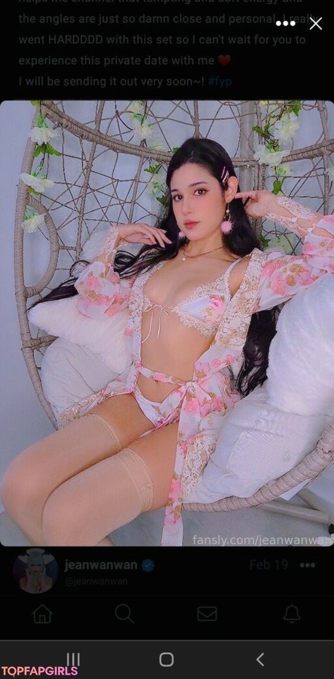 Nacktes geleaktes OnlyFans-Foto von Jeanwanwan #2657
