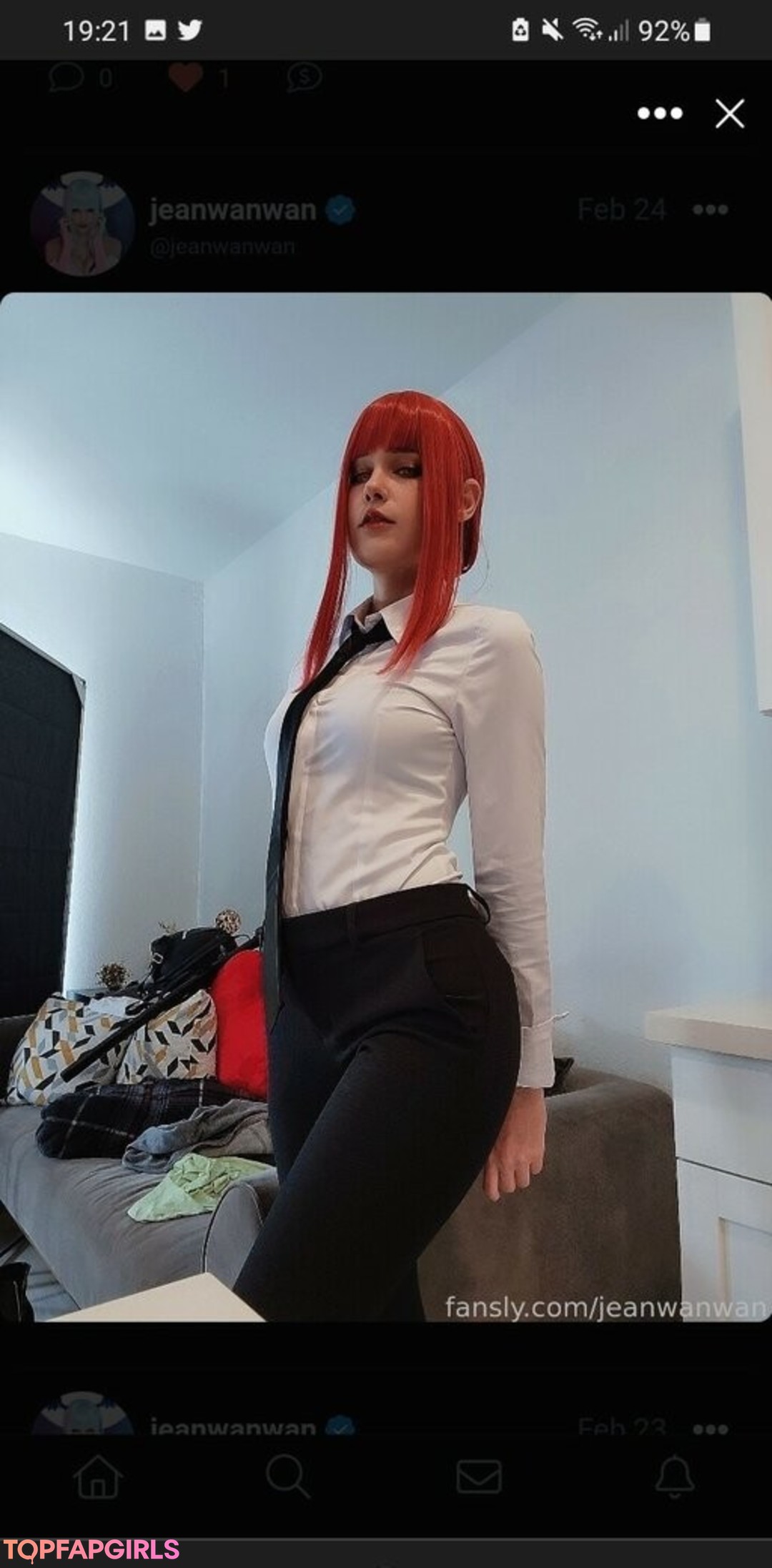 Nacktes geleaktes OnlyFans-Foto von Jeanwanwan #2682