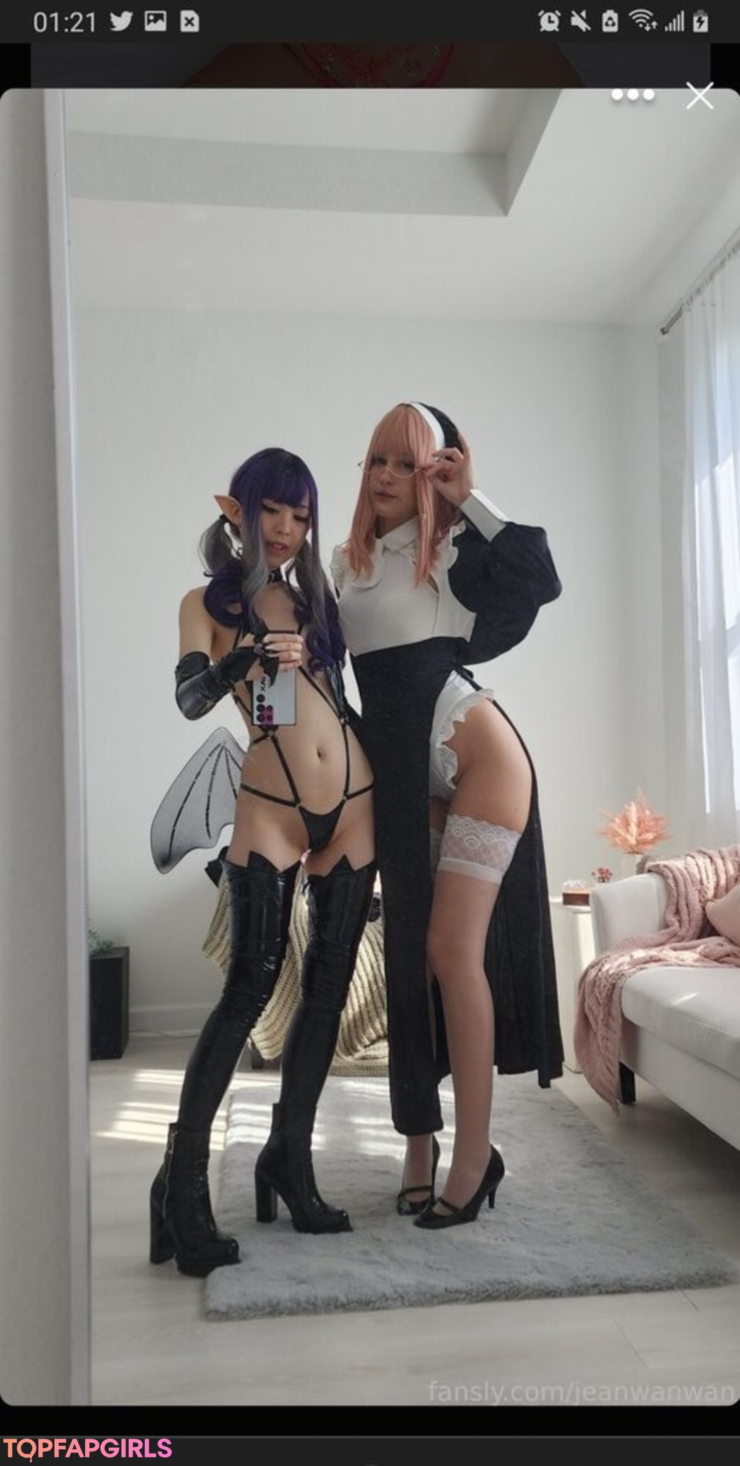 Nacktes geleaktes OnlyFans-Foto von Jeanwanwan #2963