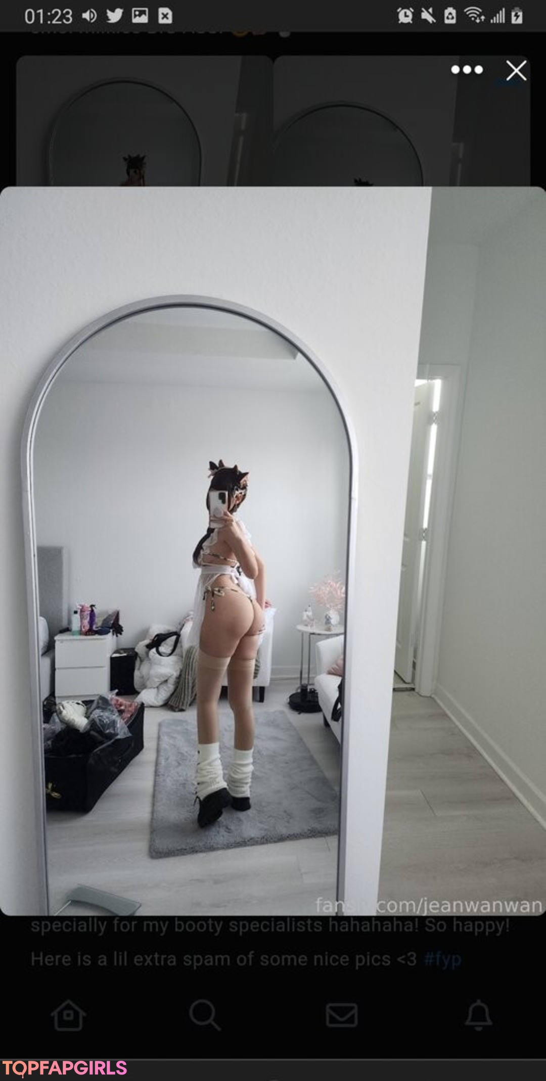 Nacktes geleaktes OnlyFans-Foto von Jeanwanwan #2975