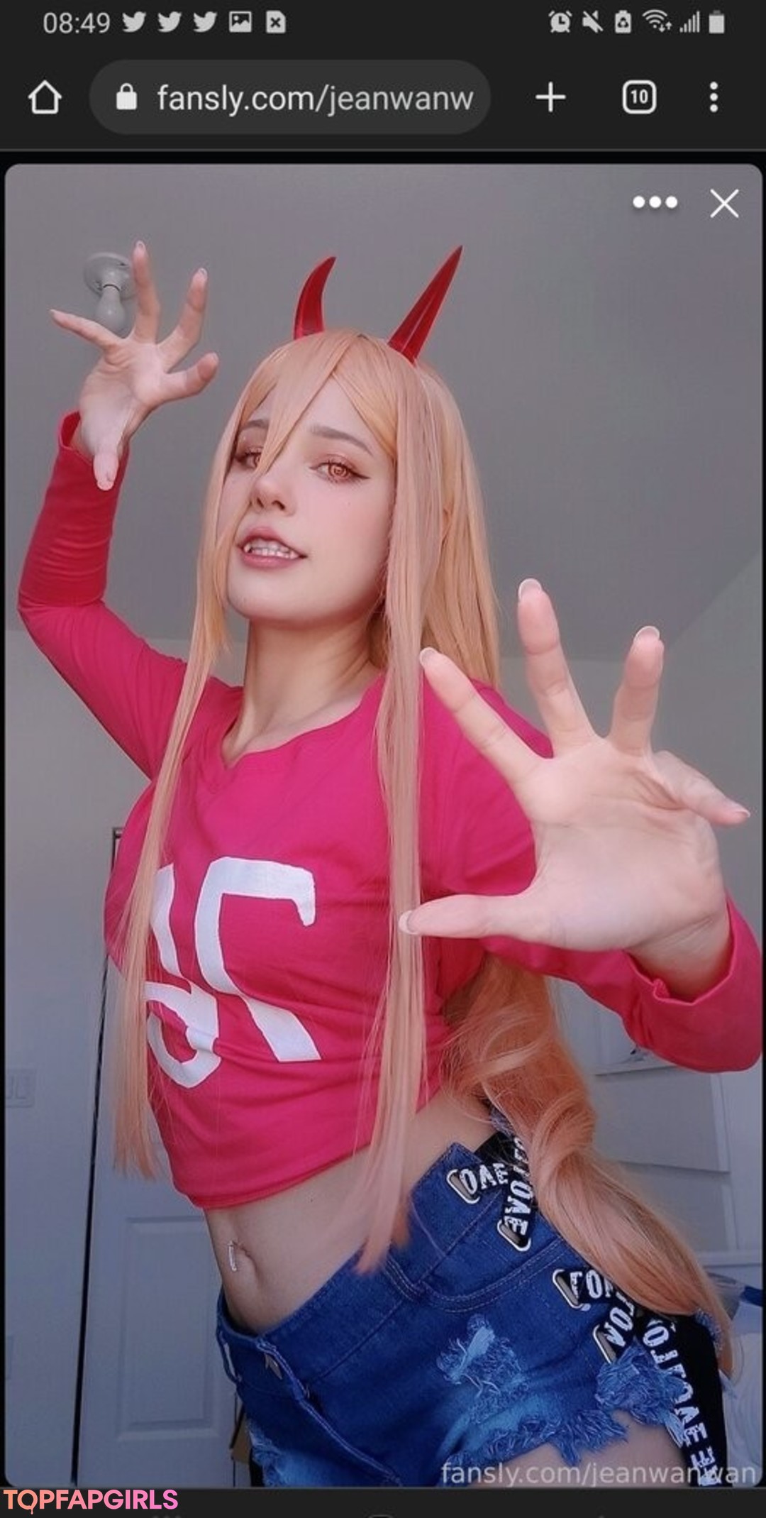 Nacktes geleaktes OnlyFans-Foto von Jeanwanwan #3051