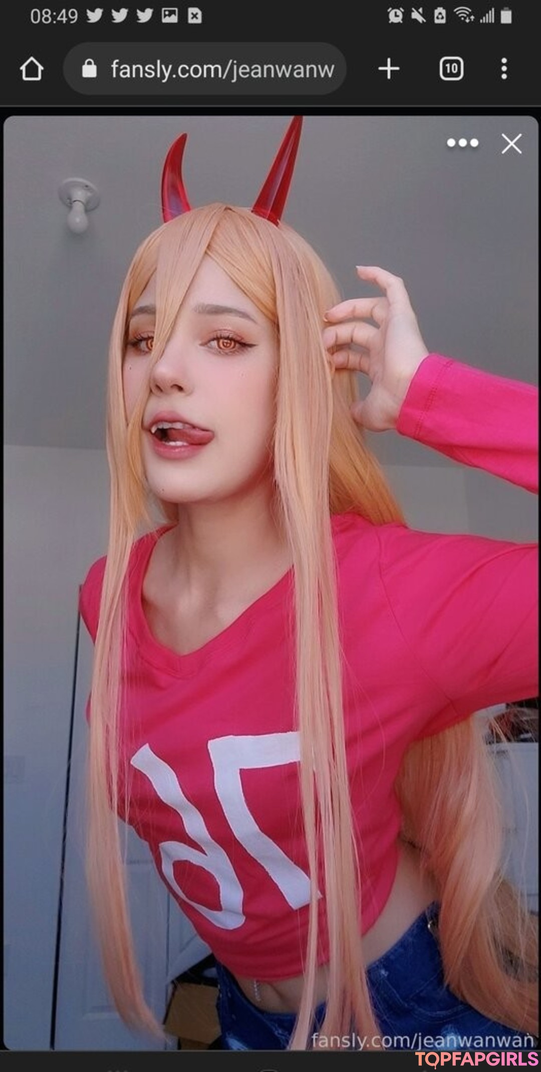 Nacktes geleaktes OnlyFans-Foto von Jeanwanwan #3053