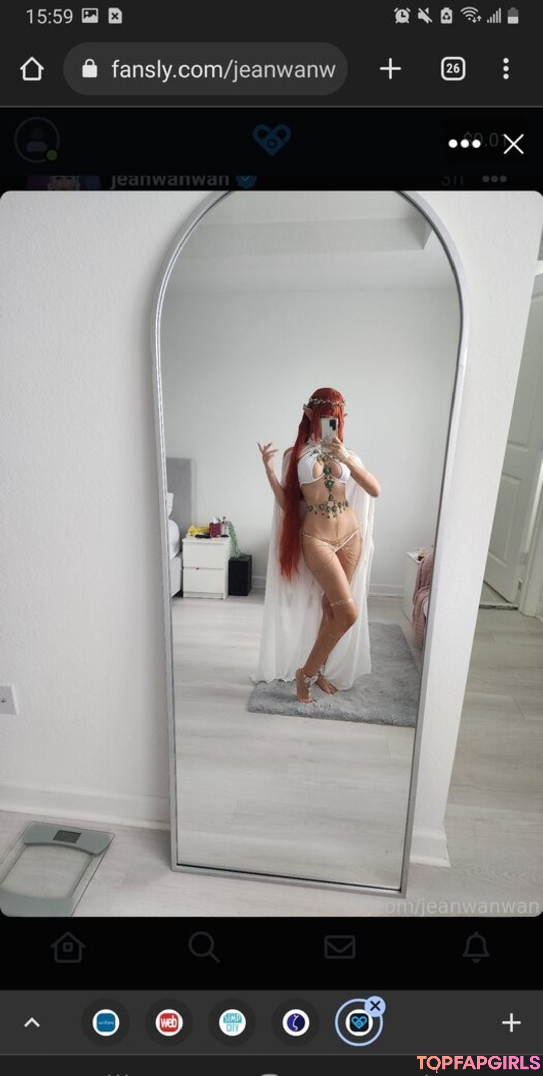 Nacktes geleaktes OnlyFans-Foto von Jeanwanwan #3171