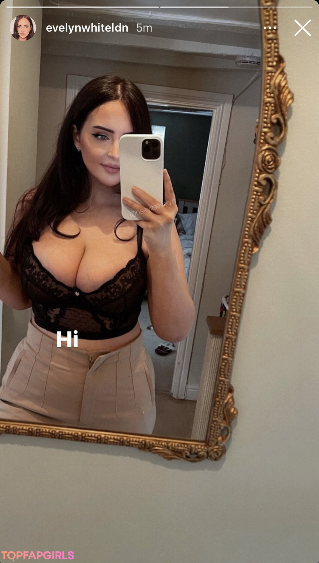 Nacktes geleaktes OnlyFans-Foto von Evelyn White #10
