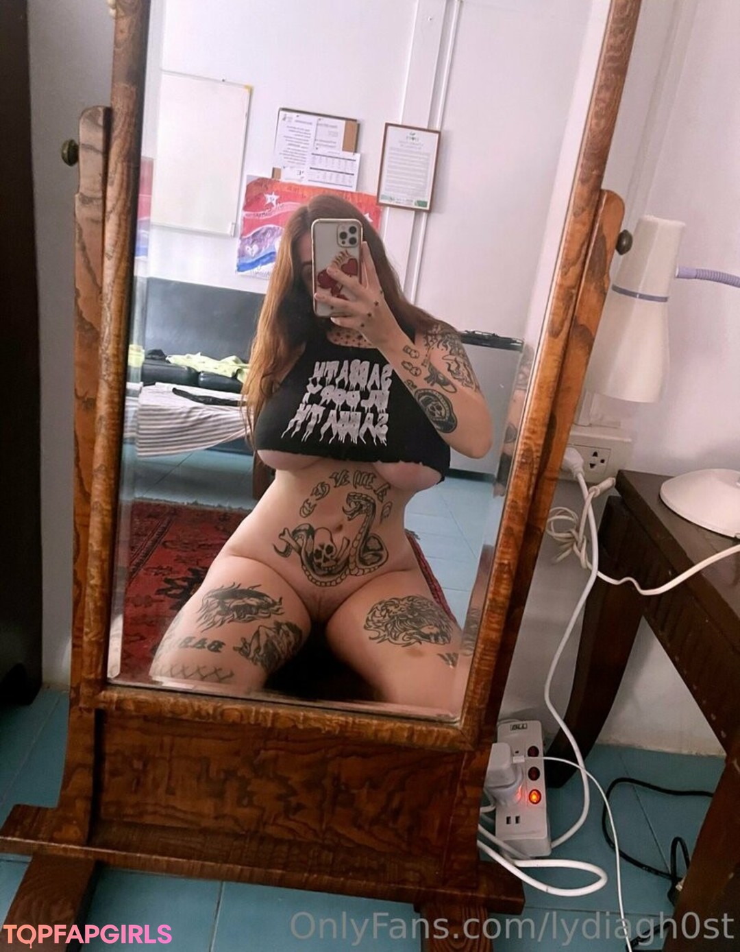 Nacktes geleaktes OnlyFans-Foto von Lydiagh0st #808