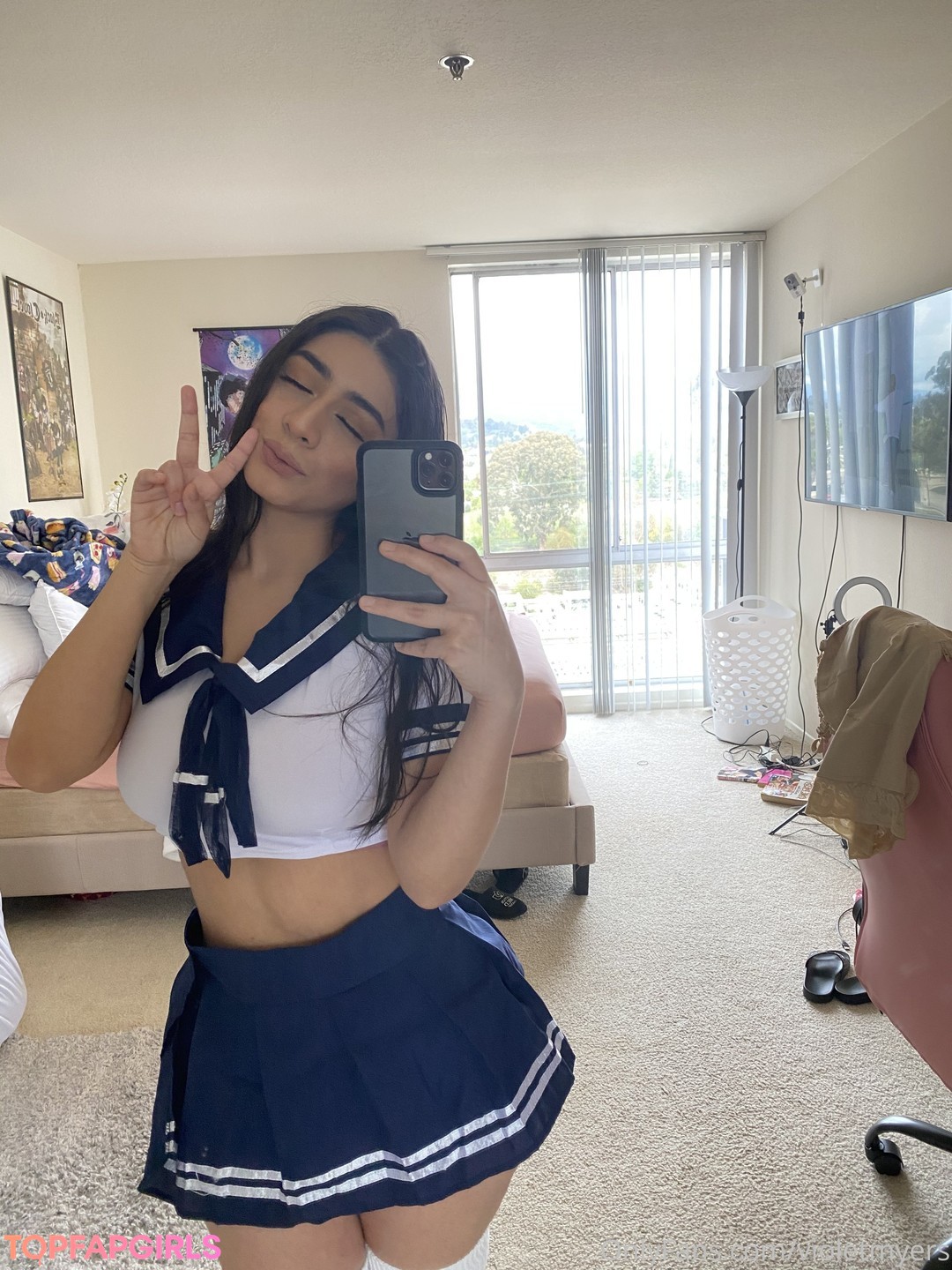 Nacktes geleaktes OnlyFans-Foto von Violet Myers #93