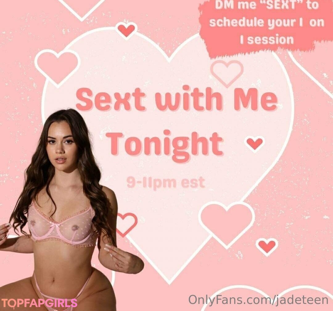 Nacktes geleaktes OnlyFans-Foto von Jadeteen #974