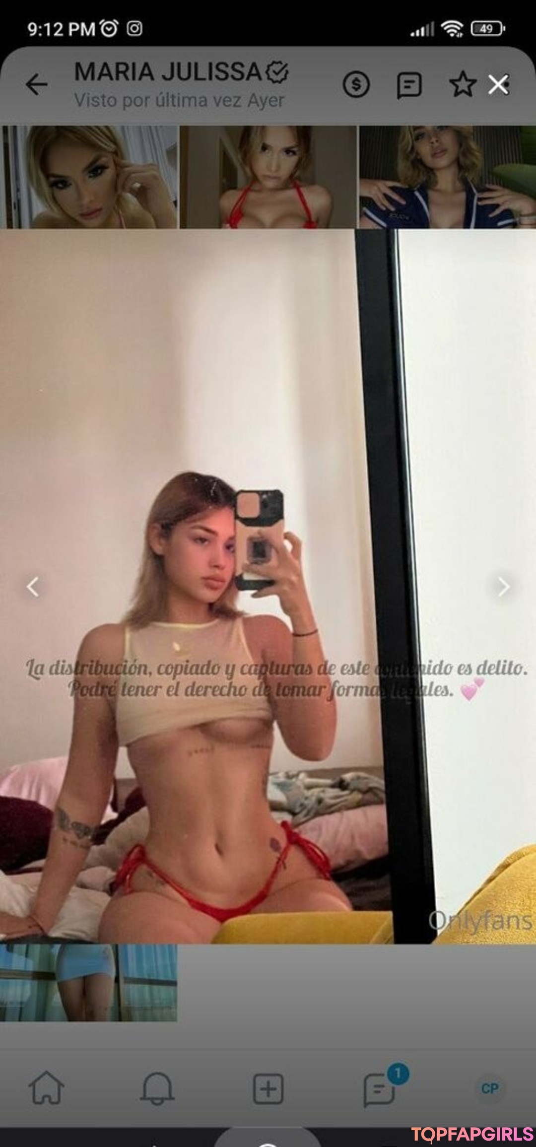 Nacktes geleaktes OnlyFans-Foto von Maria Julissa #112