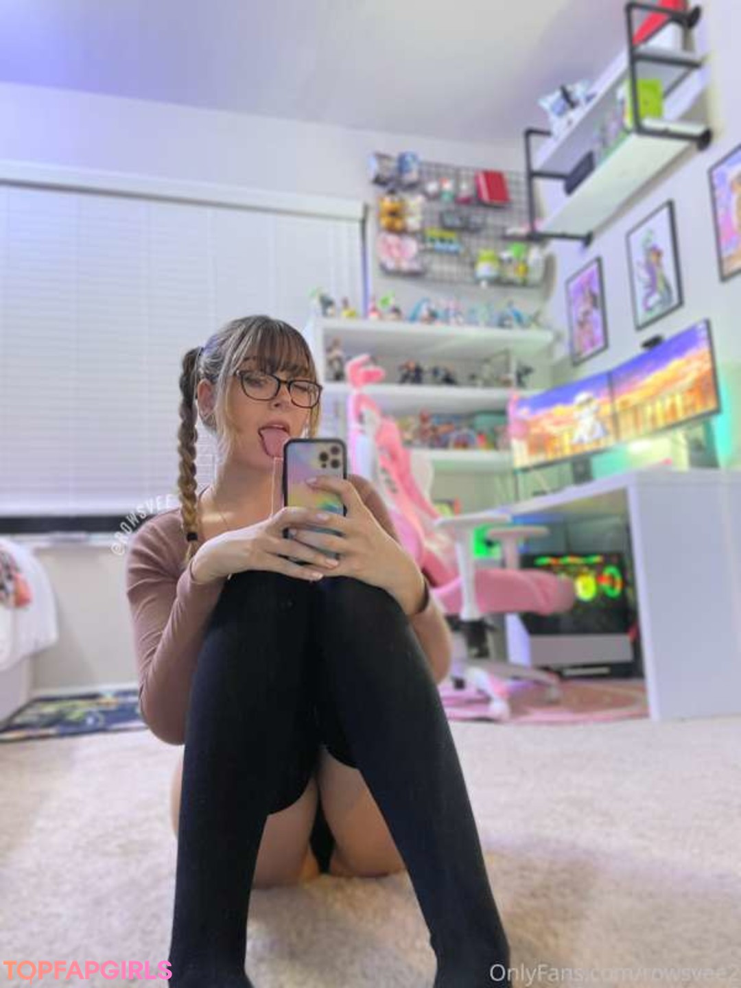 Nacktes geleaktes OnlyFans-Foto von Rowsvee #1148