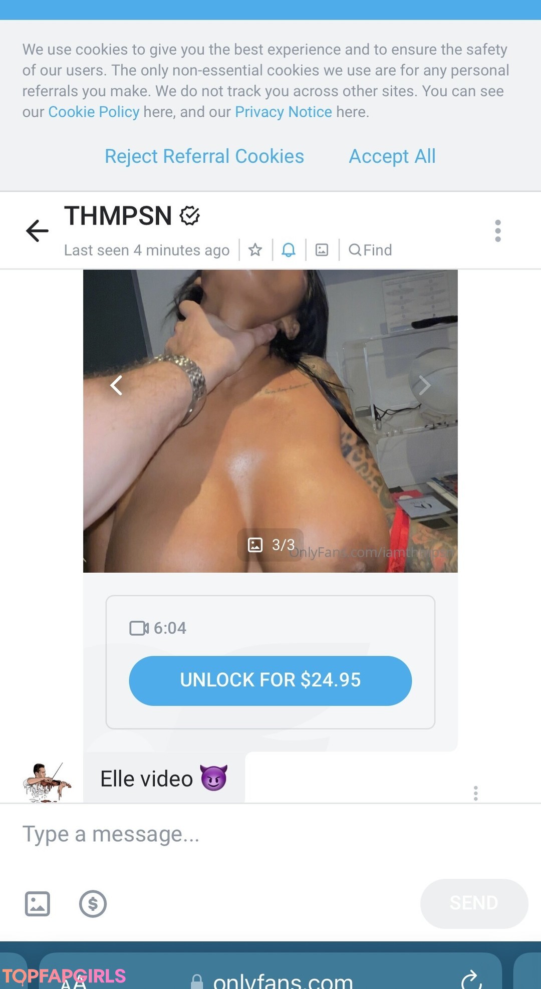 Nacktes geleaktes OnlyFans-Foto von Serliana Rosida #1