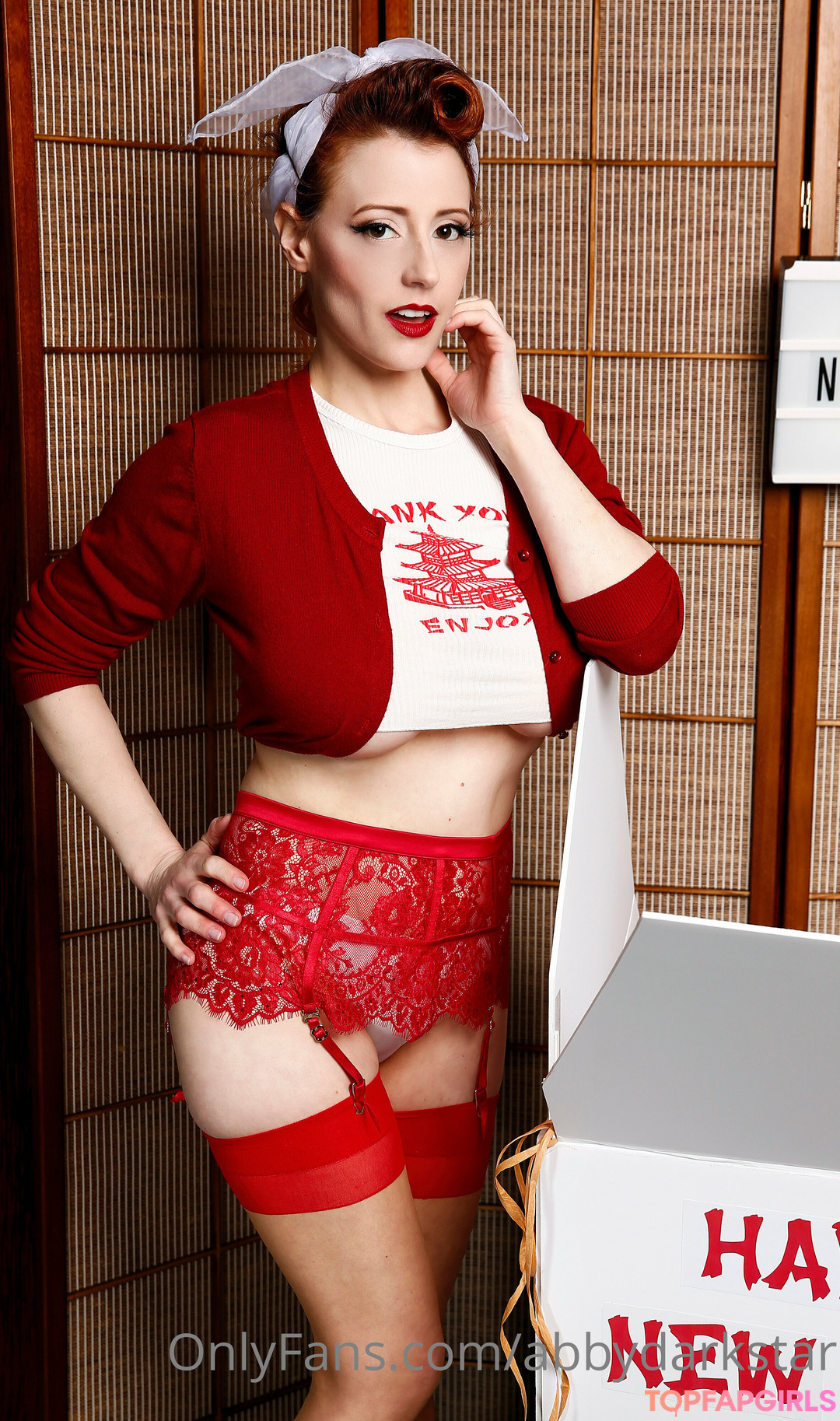 Nacktes geleaktes OnlyFans-Foto von Abby Dark Star #70