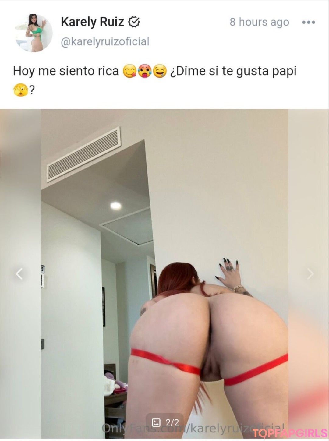 Nacktes geleaktes OnlyFans-Foto von Karely Ruiz #301