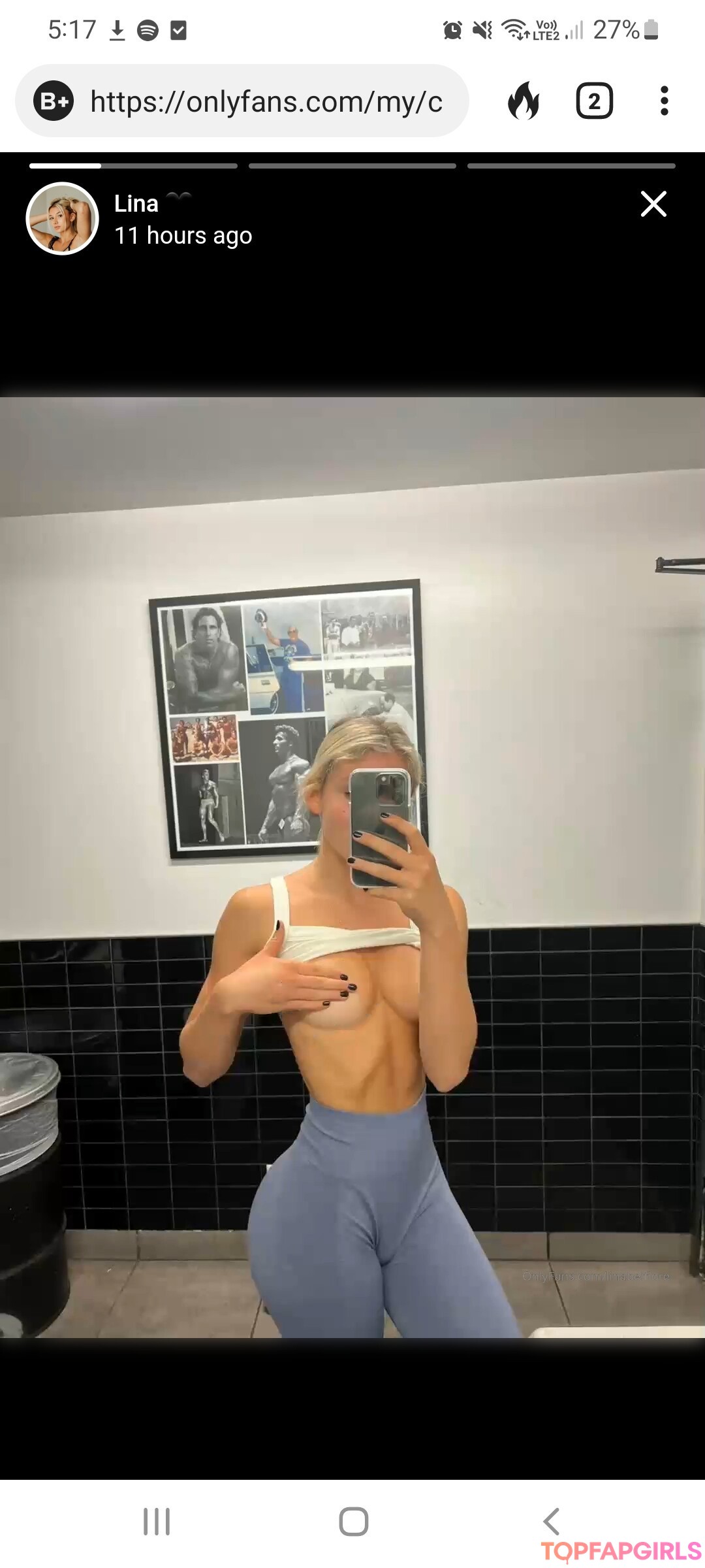 Nacktes geleaktes OnlyFans-Foto von Lina Belfiore #696