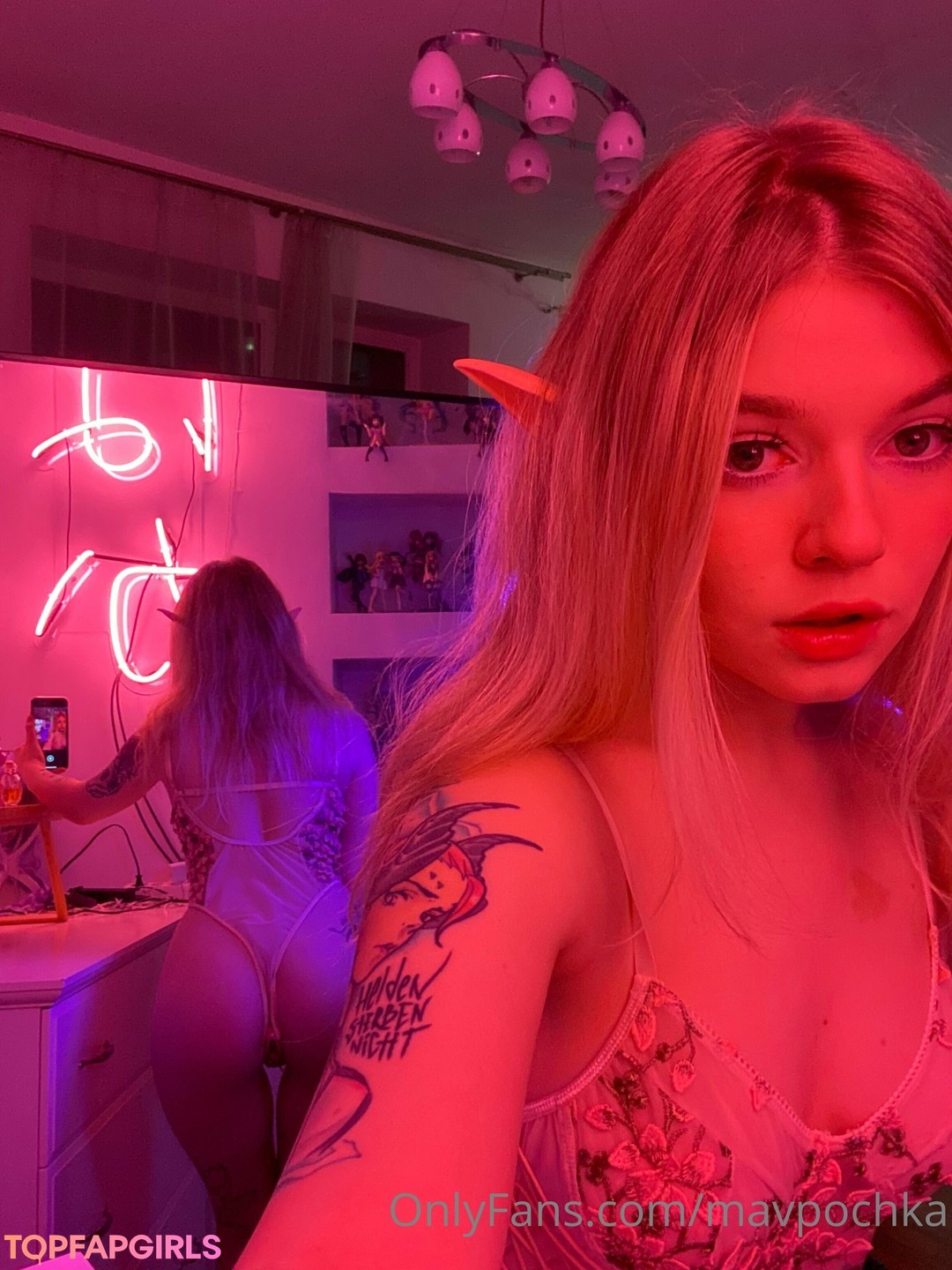 Nacktes geleaktes OnlyFans-Foto von Mavpochka #180