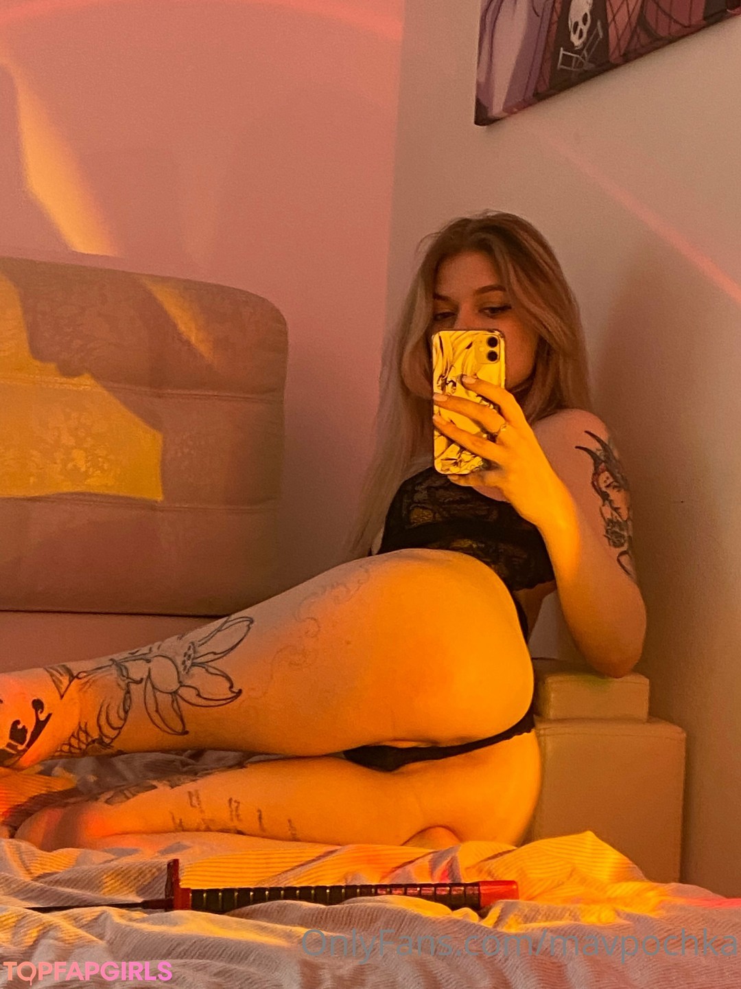 Nacktes geleaktes OnlyFans-Foto von Mavpochka #248
