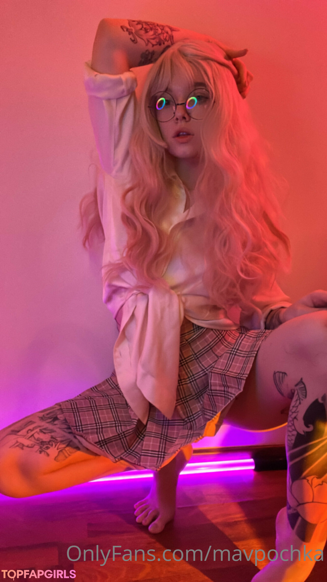 Nacktes geleaktes OnlyFans-Foto von Mavpochka #59