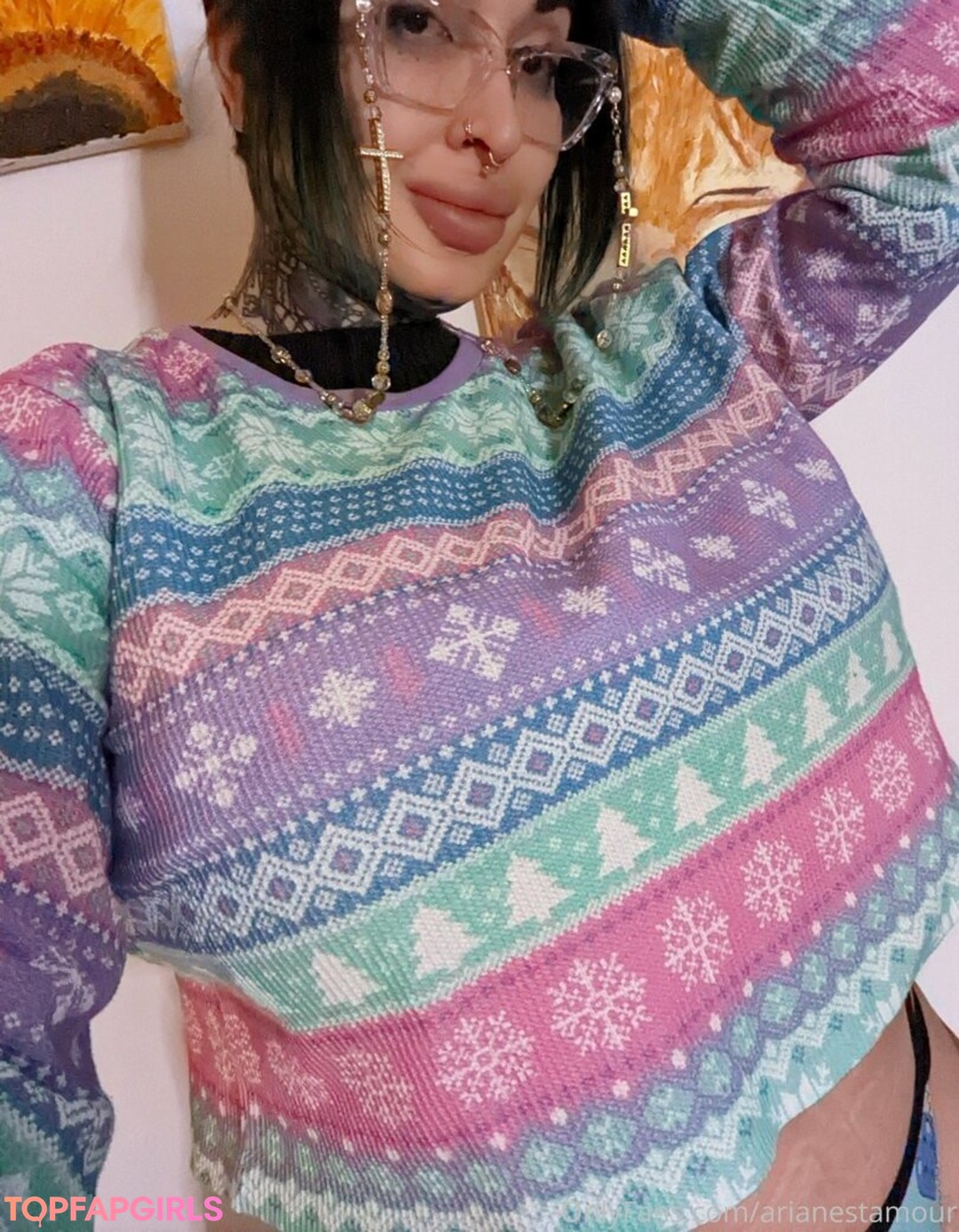 Nacktes geleaktes OnlyFans-Foto von Ariane Saint Amour #1532