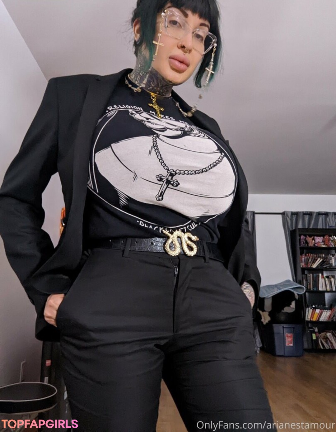 Nacktes geleaktes OnlyFans-Foto von Ariane Saint Amour #1568