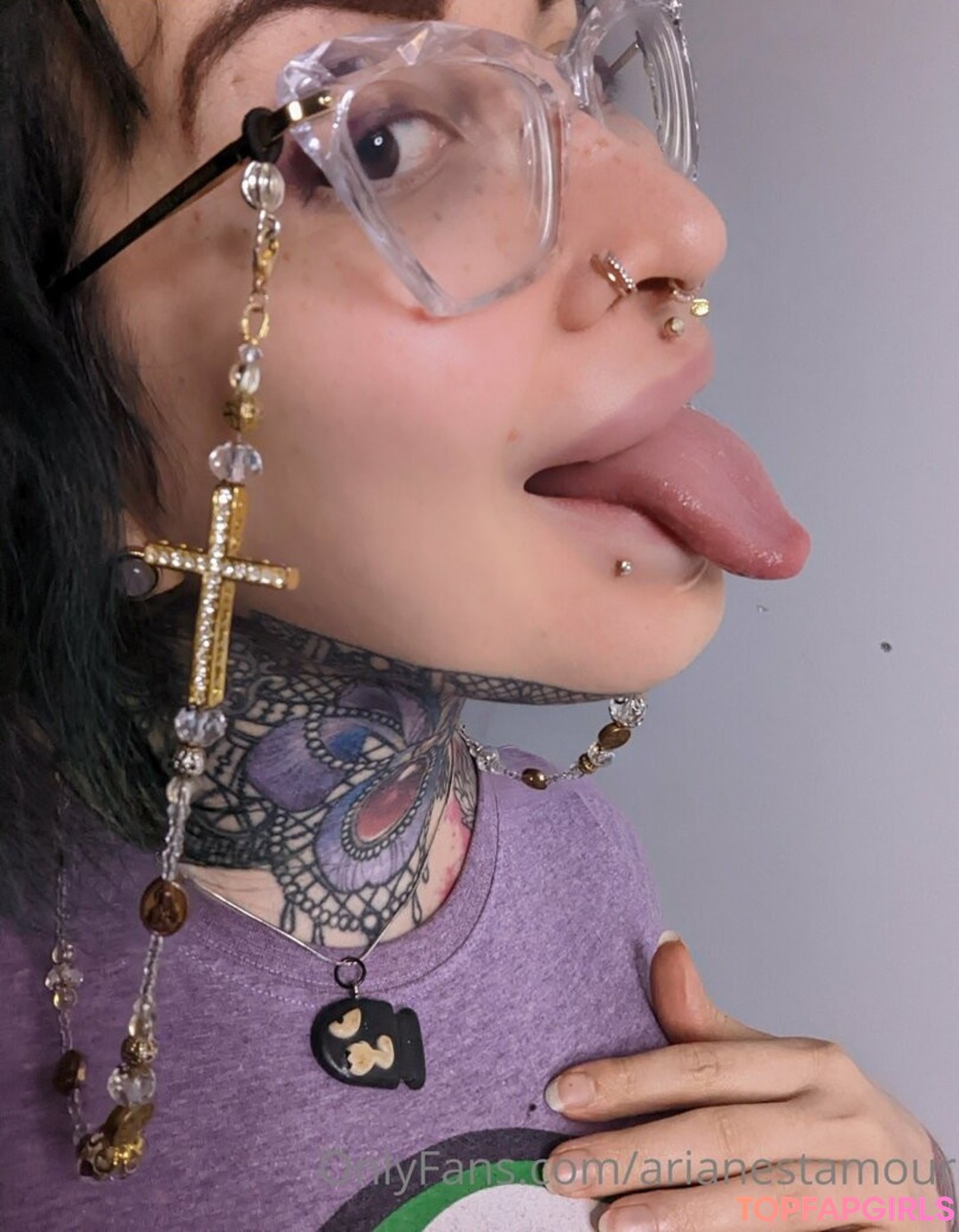 Nacktes geleaktes OnlyFans-Foto von Ariane Saint Amour #1711