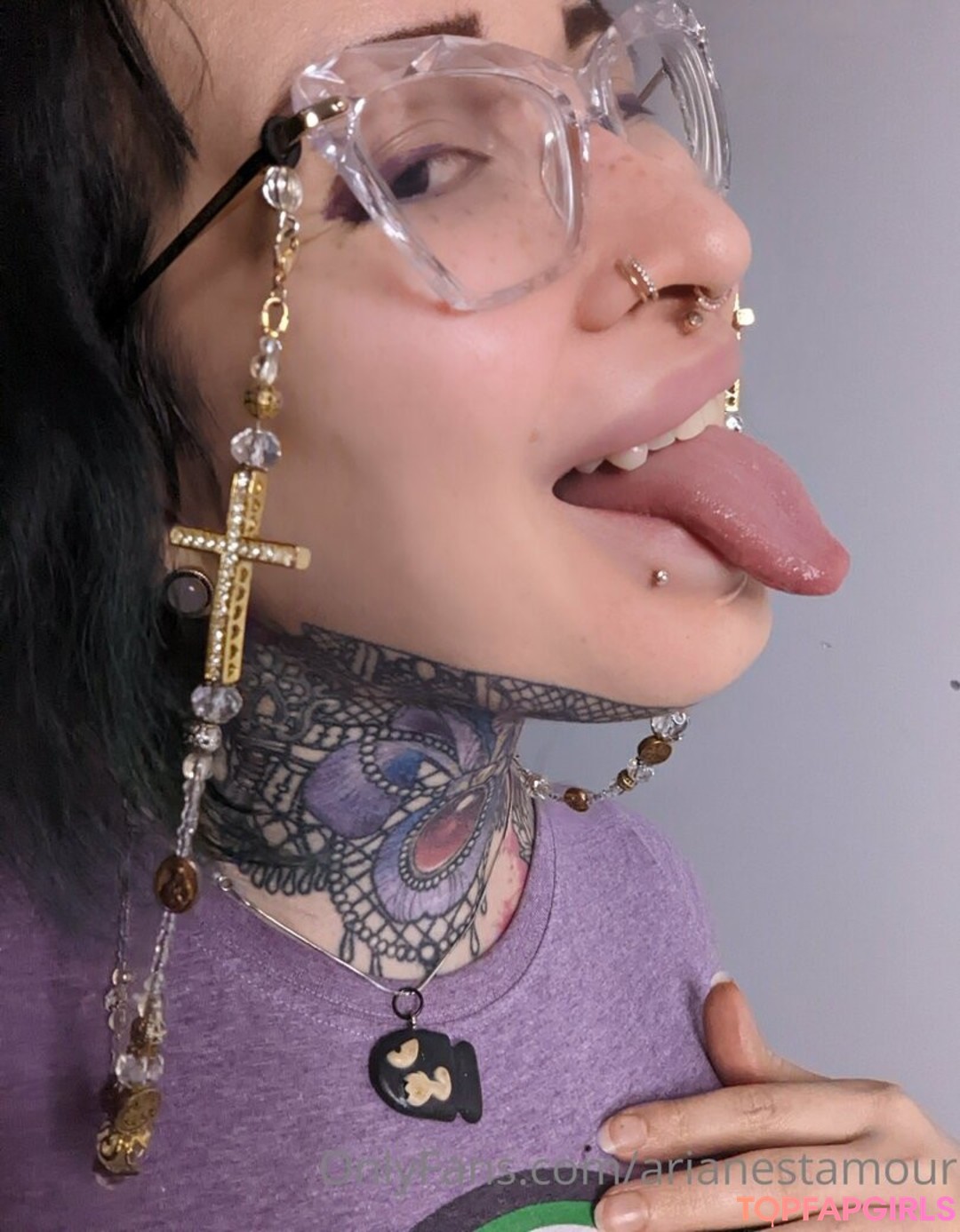 Nacktes geleaktes OnlyFans-Foto von Ariane Saint Amour #1713