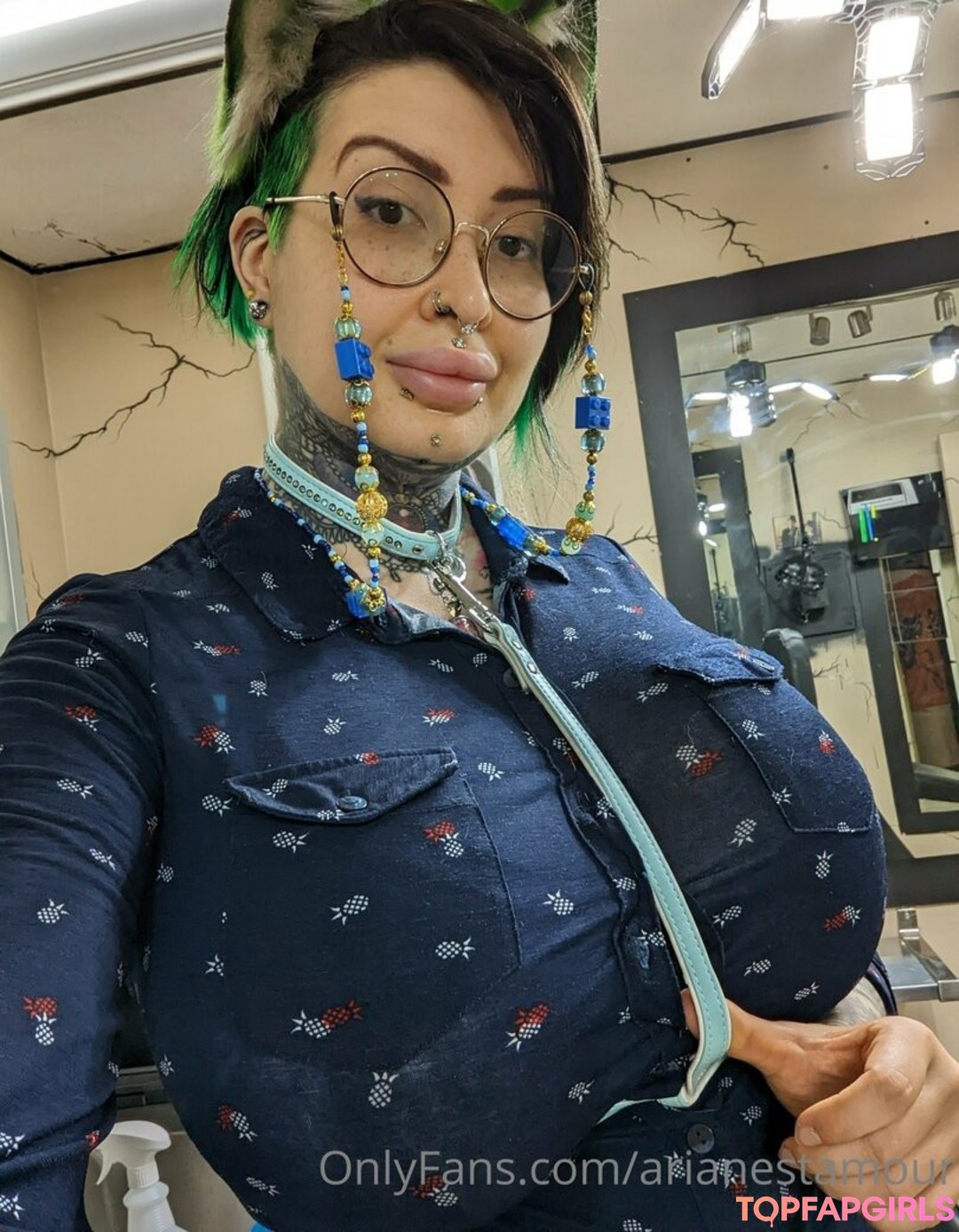 Nacktes geleaktes OnlyFans-Foto von Ariane Saint Amour #2432