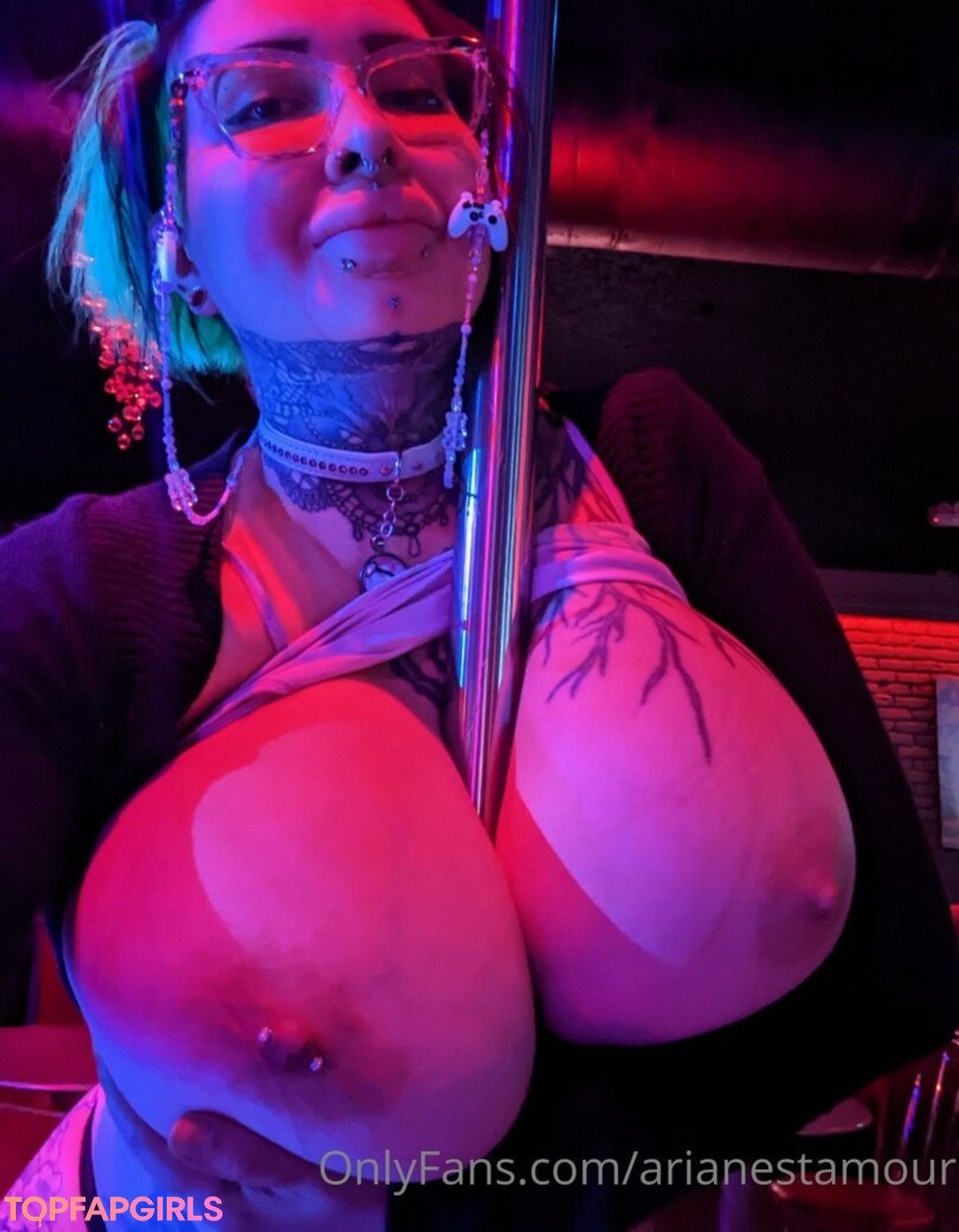 Nacktes geleaktes OnlyFans-Foto von Ariane Saint Amour #2463