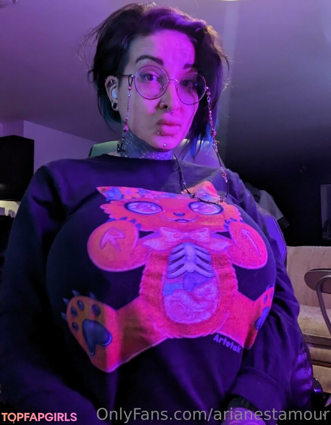 Nacktes geleaktes OnlyFans-Foto von Ariane Saint Amour #2809